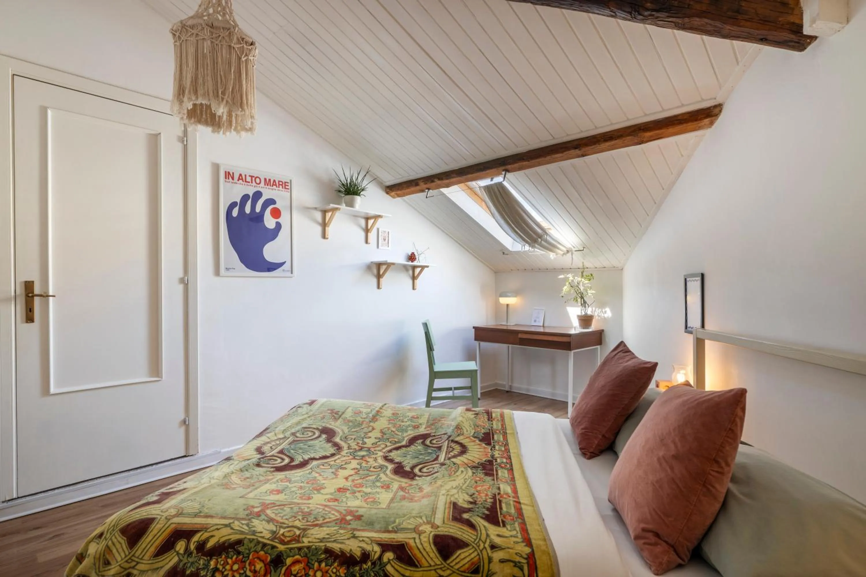 Bed in HOMESTAY rooftop