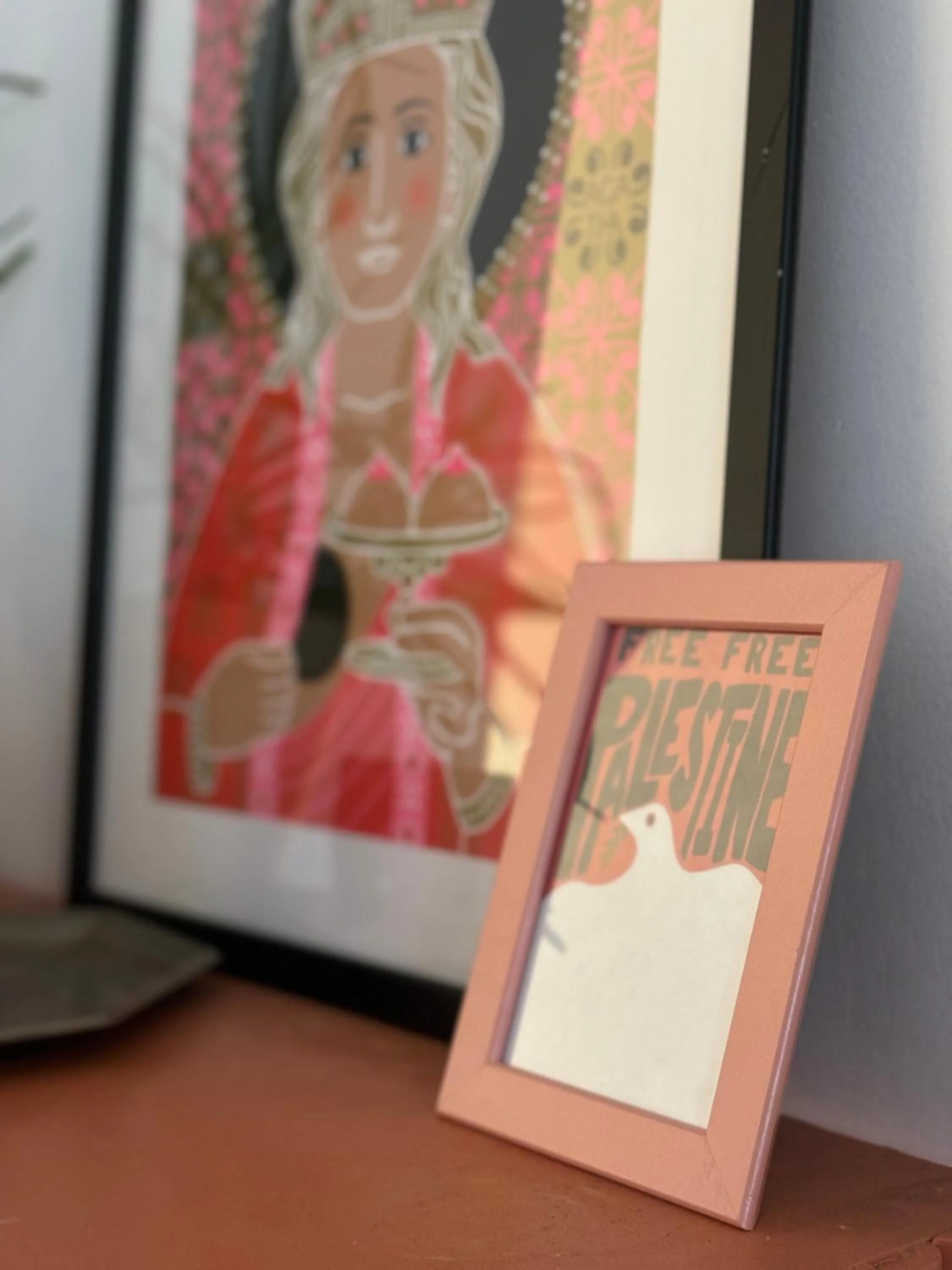 Decorative detail in HOMESTAY rooftop