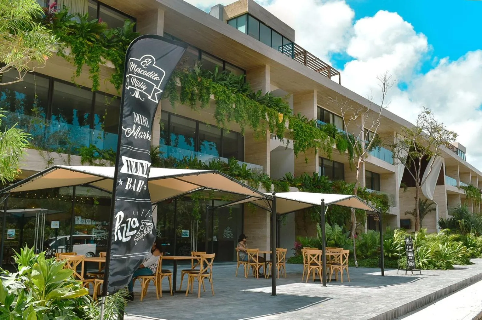 Facade/entrance in Mistiq Tulum