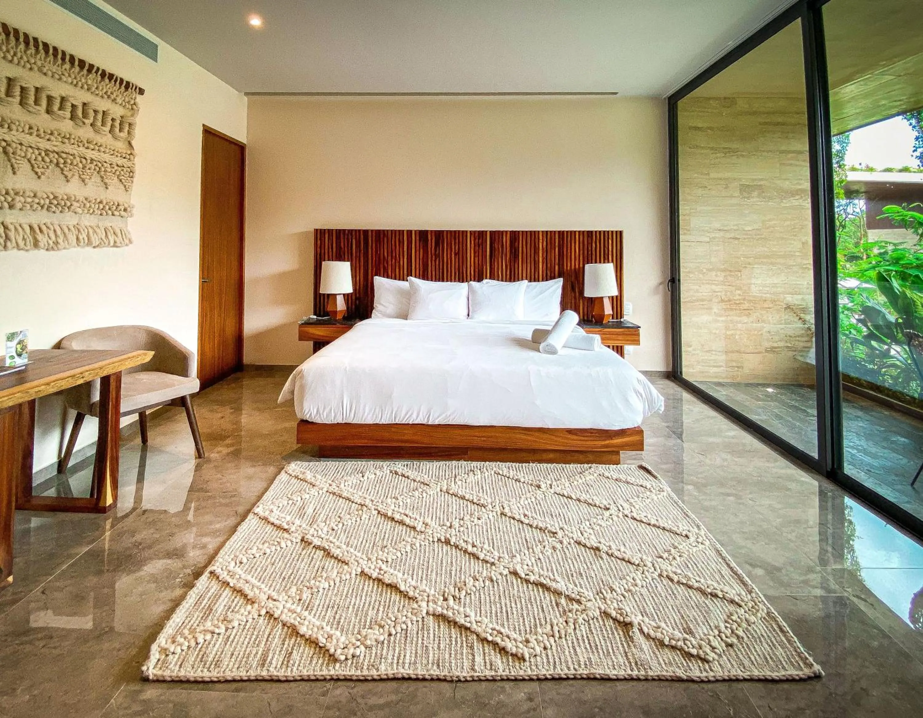 Bed in Mistiq Tulum