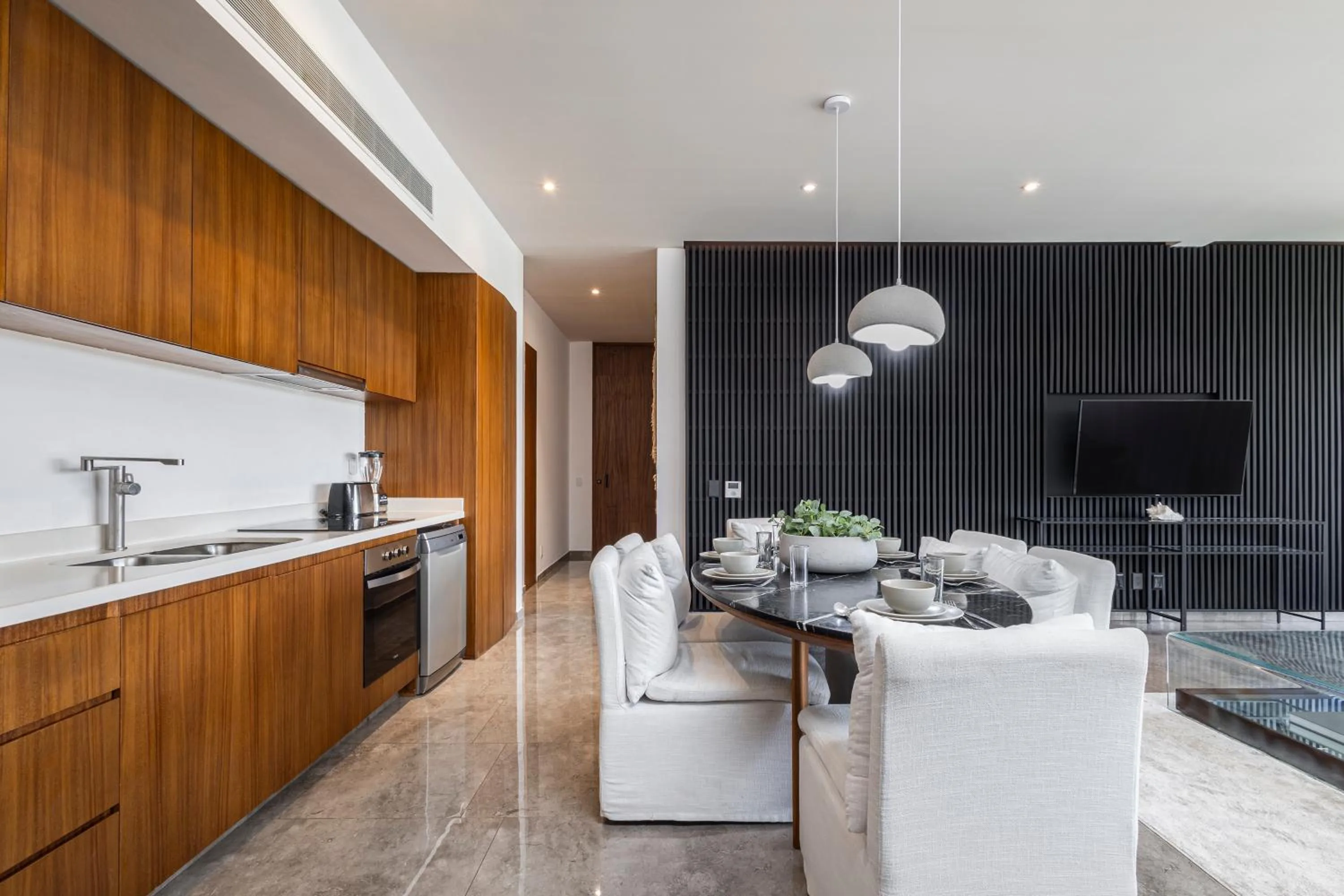 Kitchen or kitchenette in Mistiq Tulum