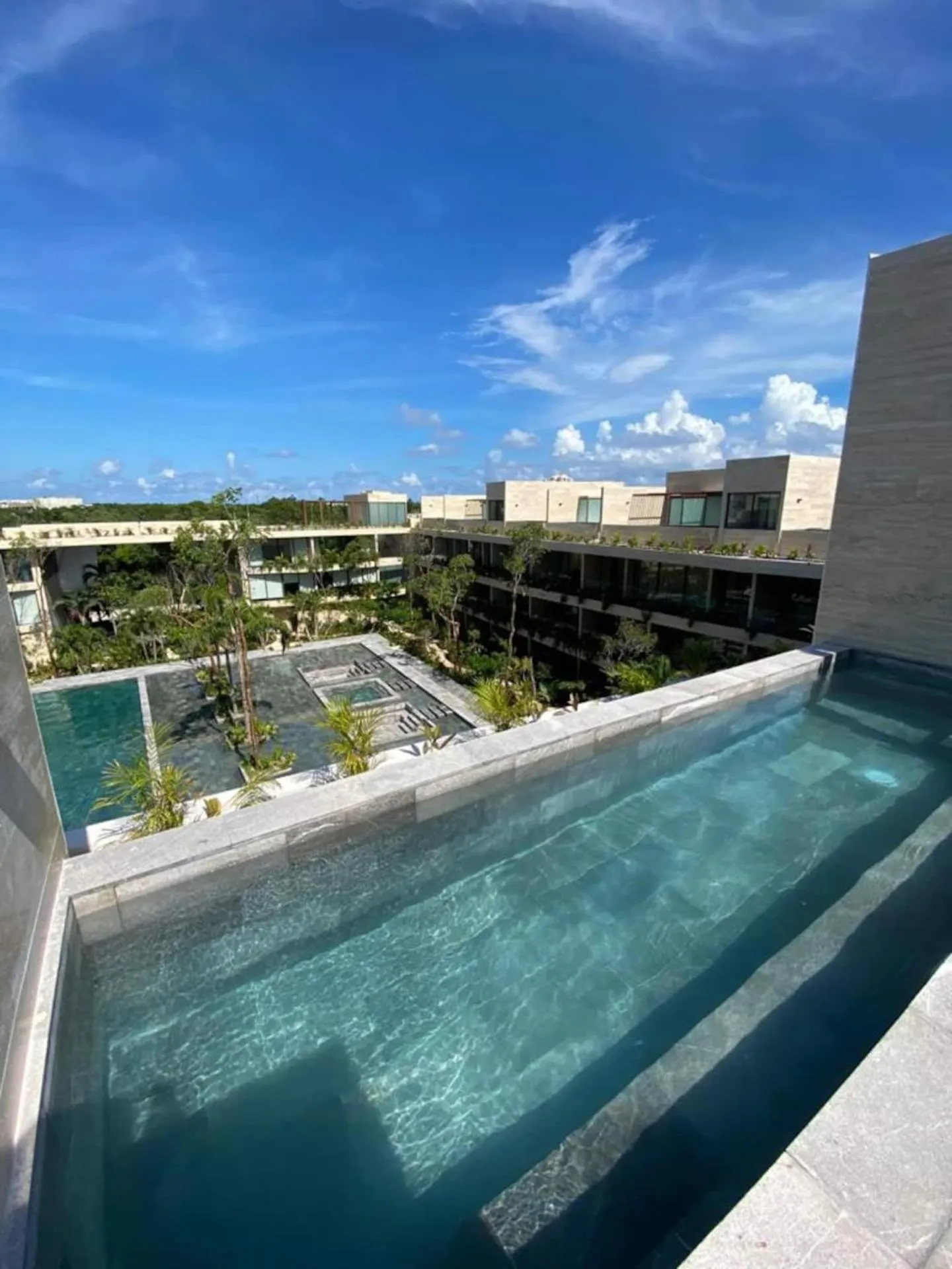 Swimming pool in Mistiq Tulum