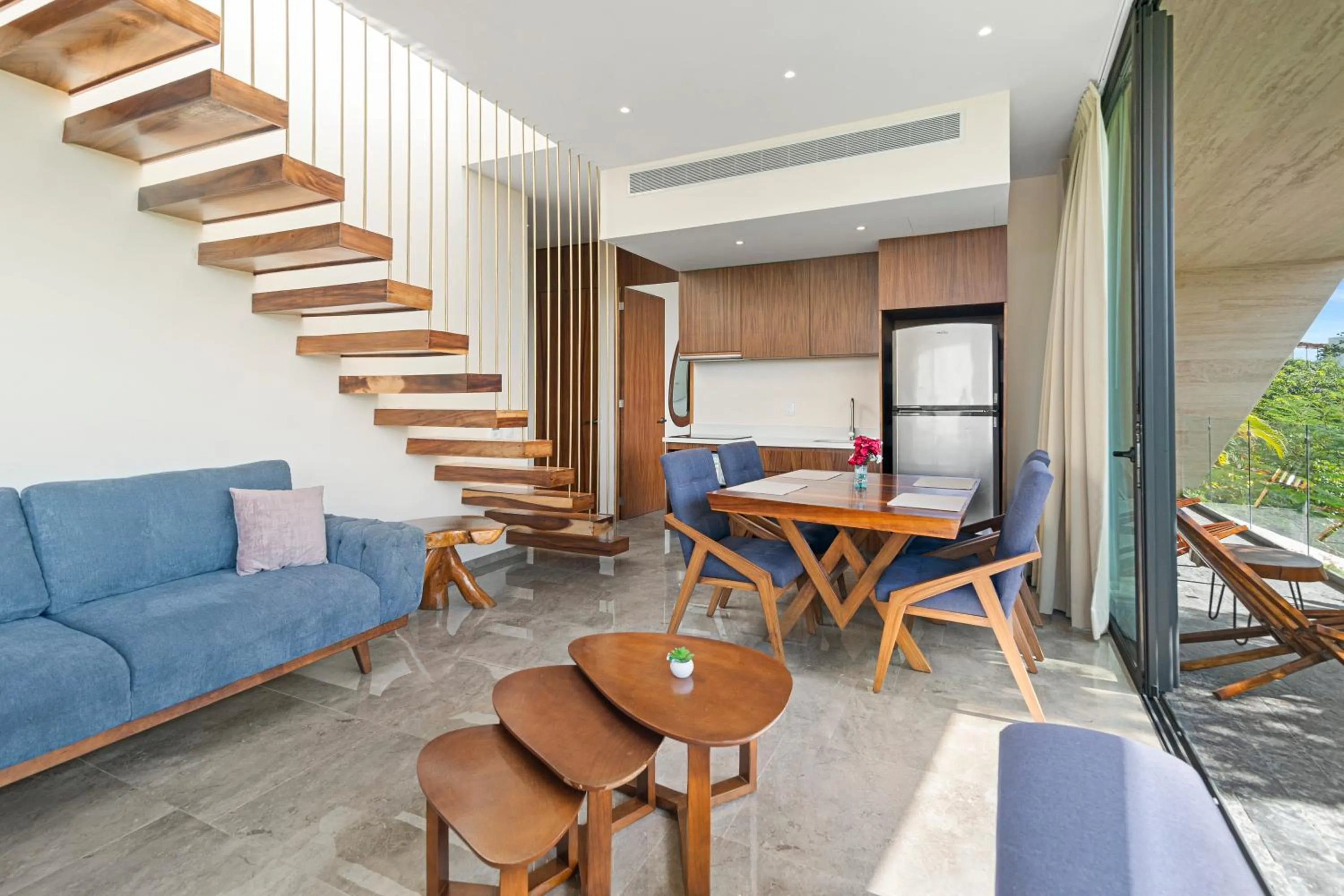 Dining area in Mistiq Tulum