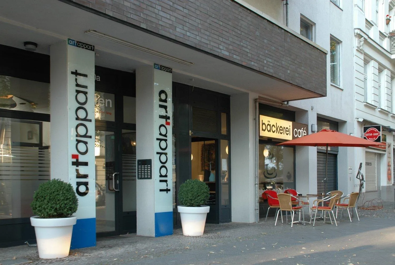 Facade/entrance in Art'Appart Suiten - kontaktloser Check-In