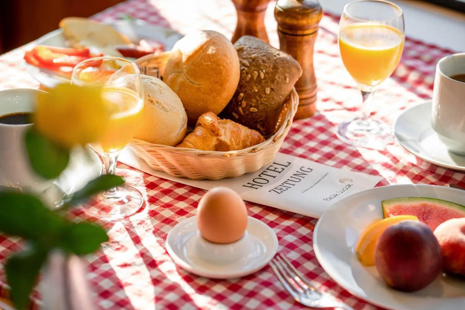 Breakfast in Manufaktur Boutique Hotel