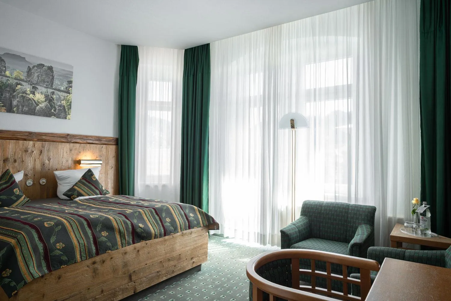 Photo of the whole room, Bed in Manufaktur Boutique Hotel