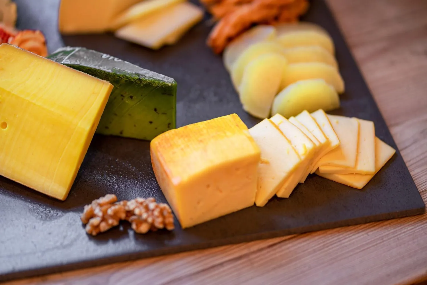 Buffet breakfast in Manufaktur Boutique Hotel