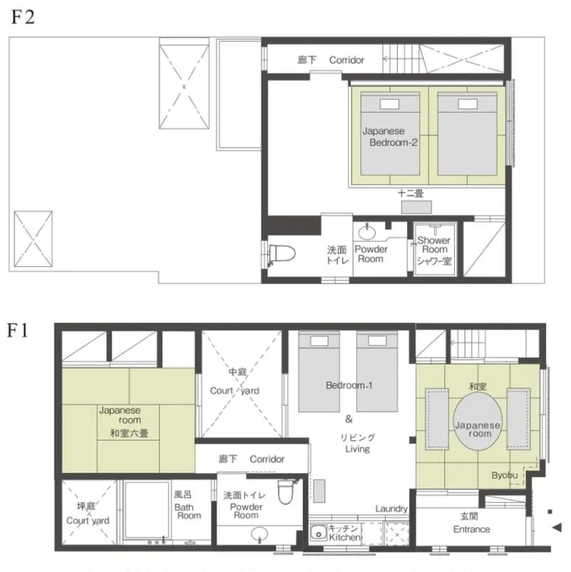 Floor plan in Tsumugi Nishinotoinhanayacho