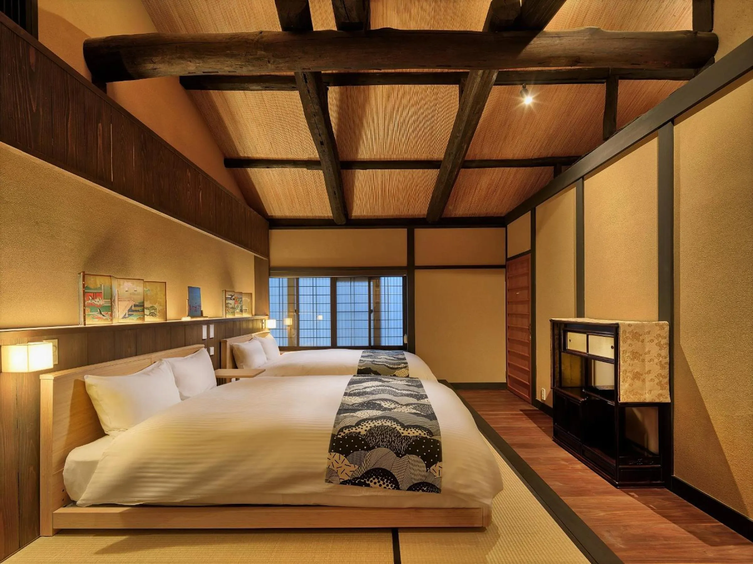 Bedroom, Bed in Tsumugi Nishinotoinhanayacho