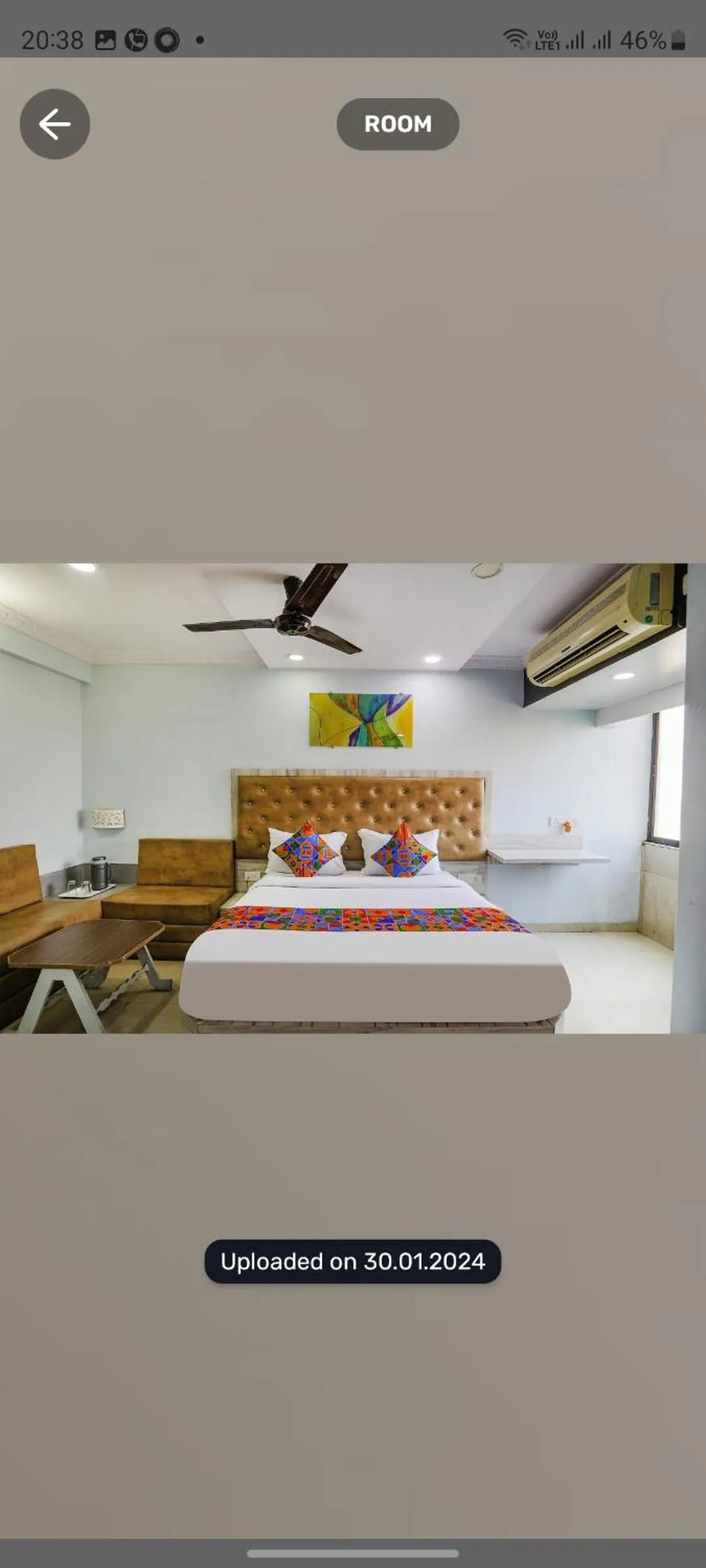 Text overlay in hotel sonali regency