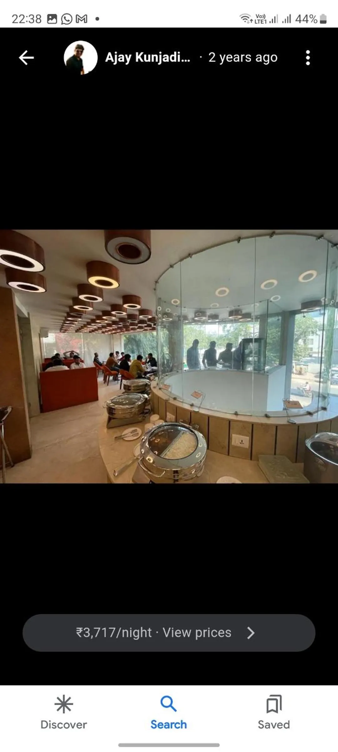 Restaurant/places to eat in hotel sonali regency