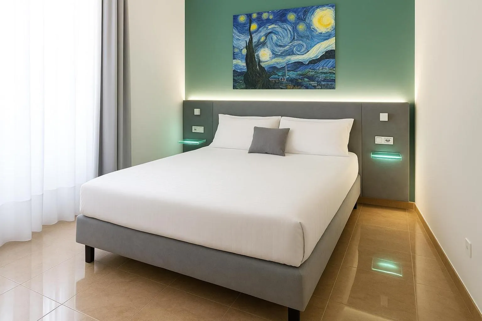 Bed in Sanfelice 33 Luxury Suites