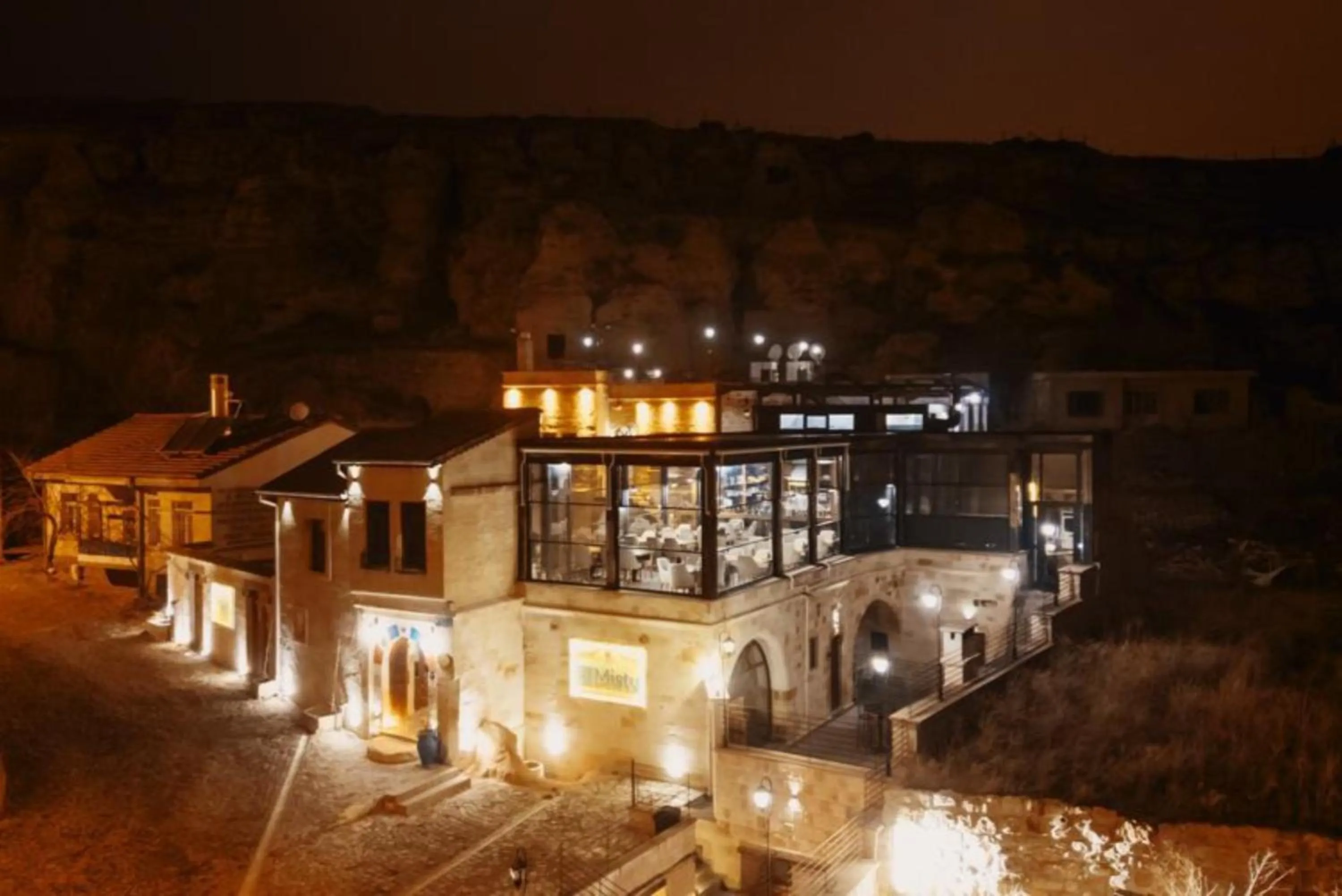 Off site in Misty Cave Hotel