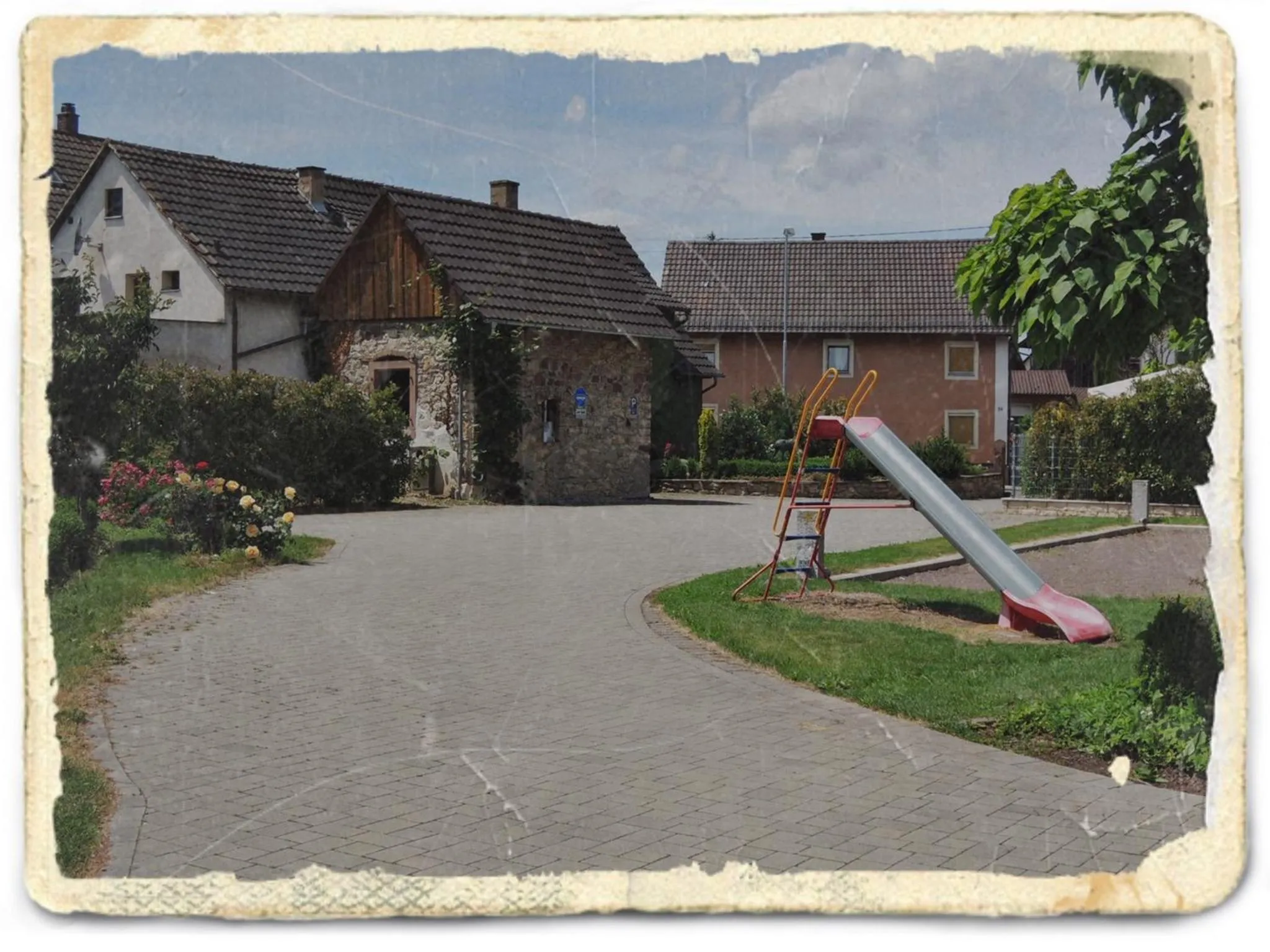 Children play ground in Hotel - Restaurant Hirschen - Werneths Landgasthof beim Europa- Park Rust