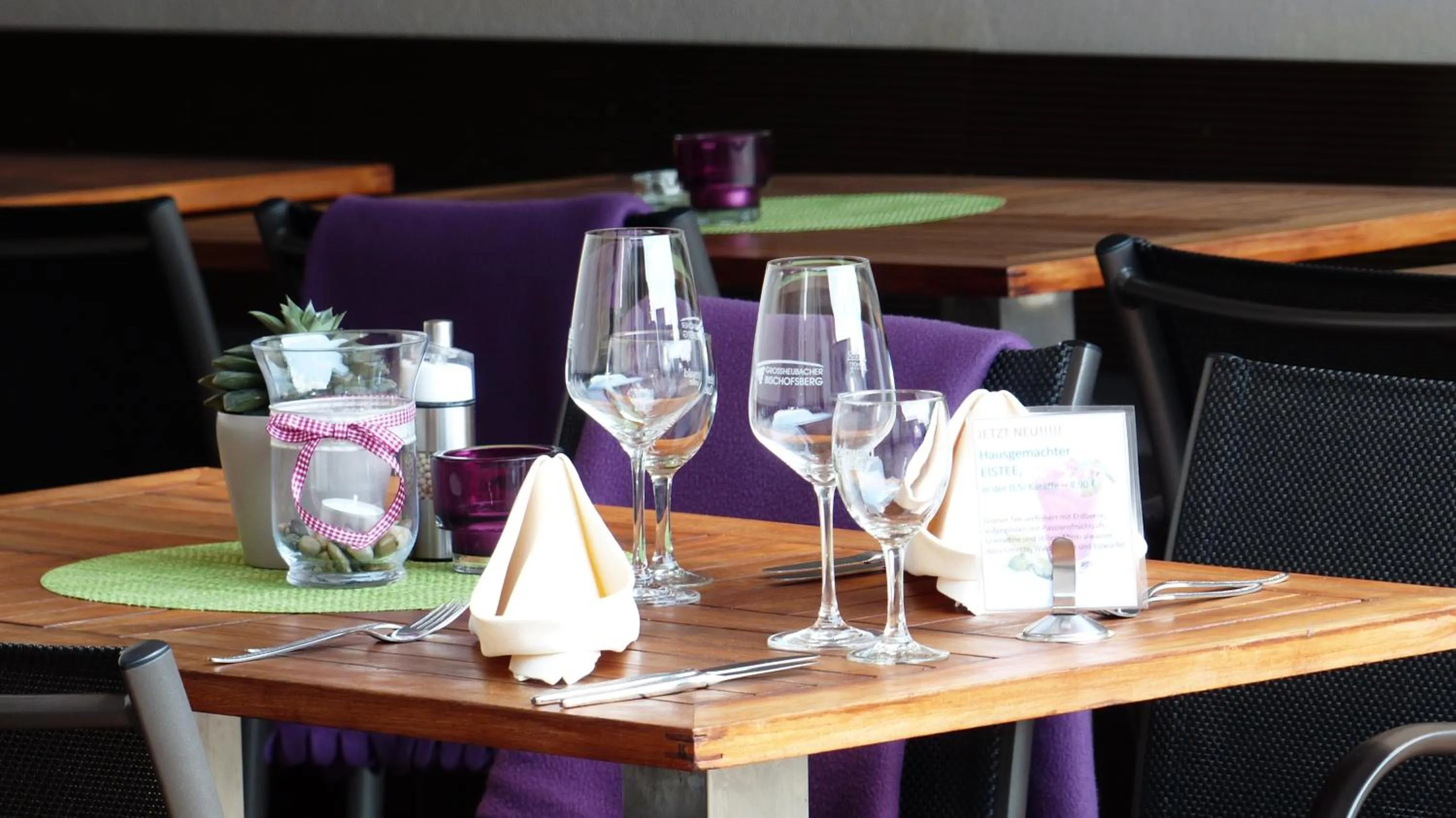 Patio in Hotel Rosenbusch