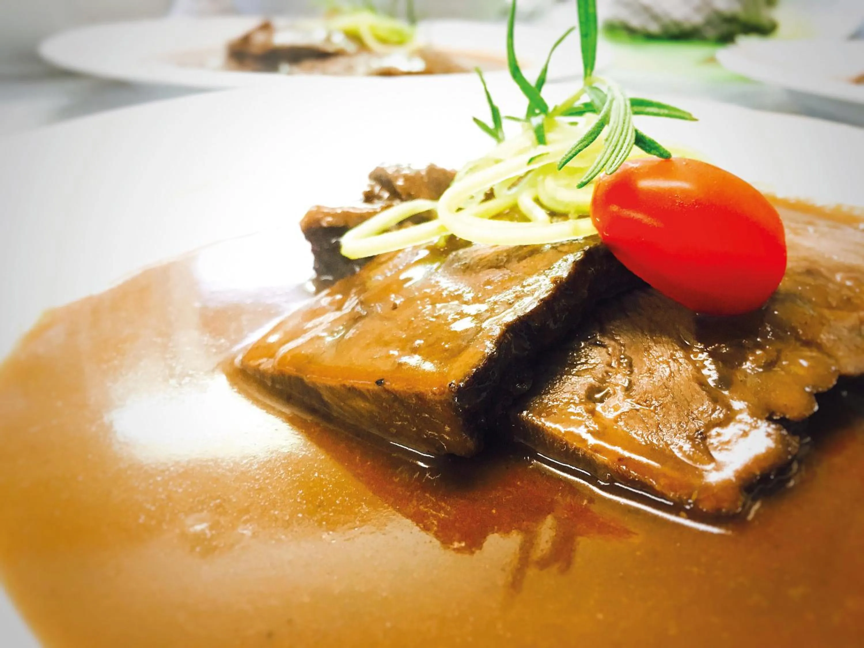 Food close-up in Hotel Rosenbusch