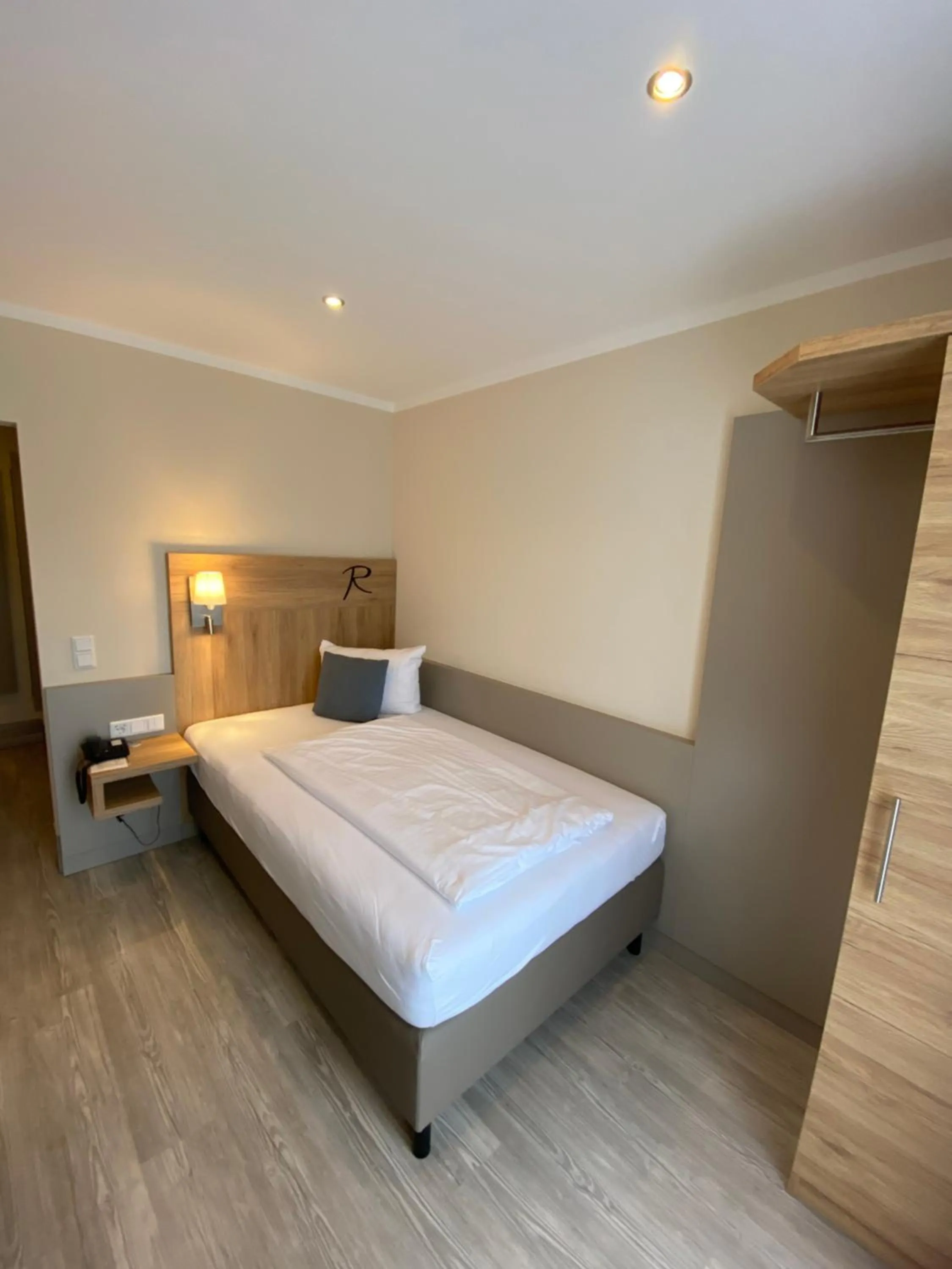 Bed in Hotel Rosenbusch