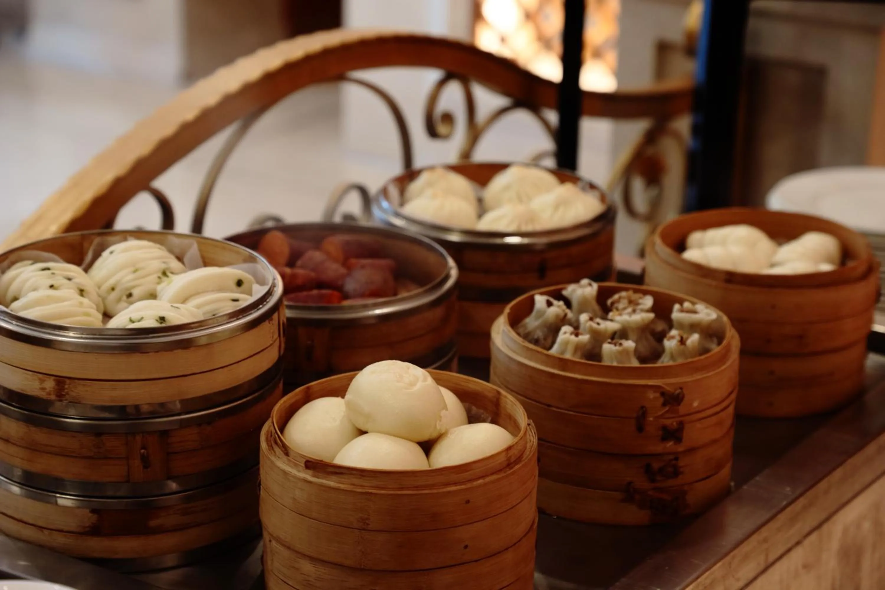 Breakfast in Jianguo Hotel Shanghai