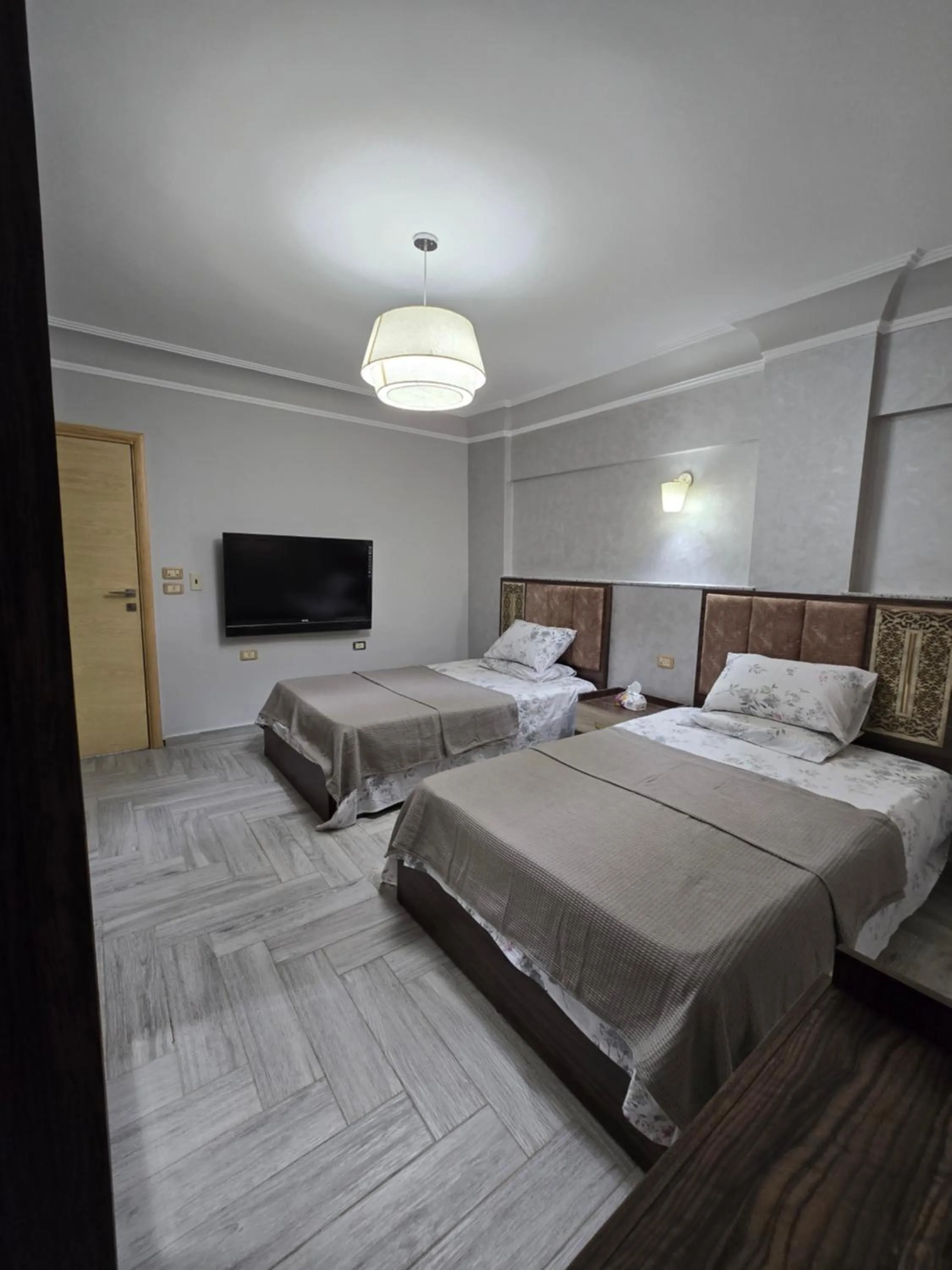 Bed in Comfy 2 Bedrooms Apartment in Cairo 94S