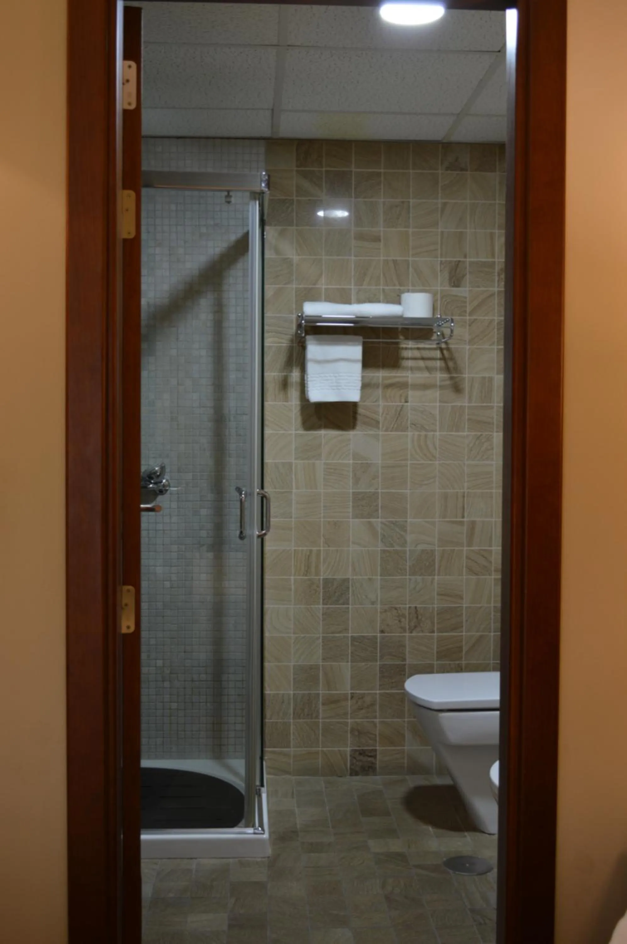 Shower in Hotel Baeza Monumental by eme hoteles