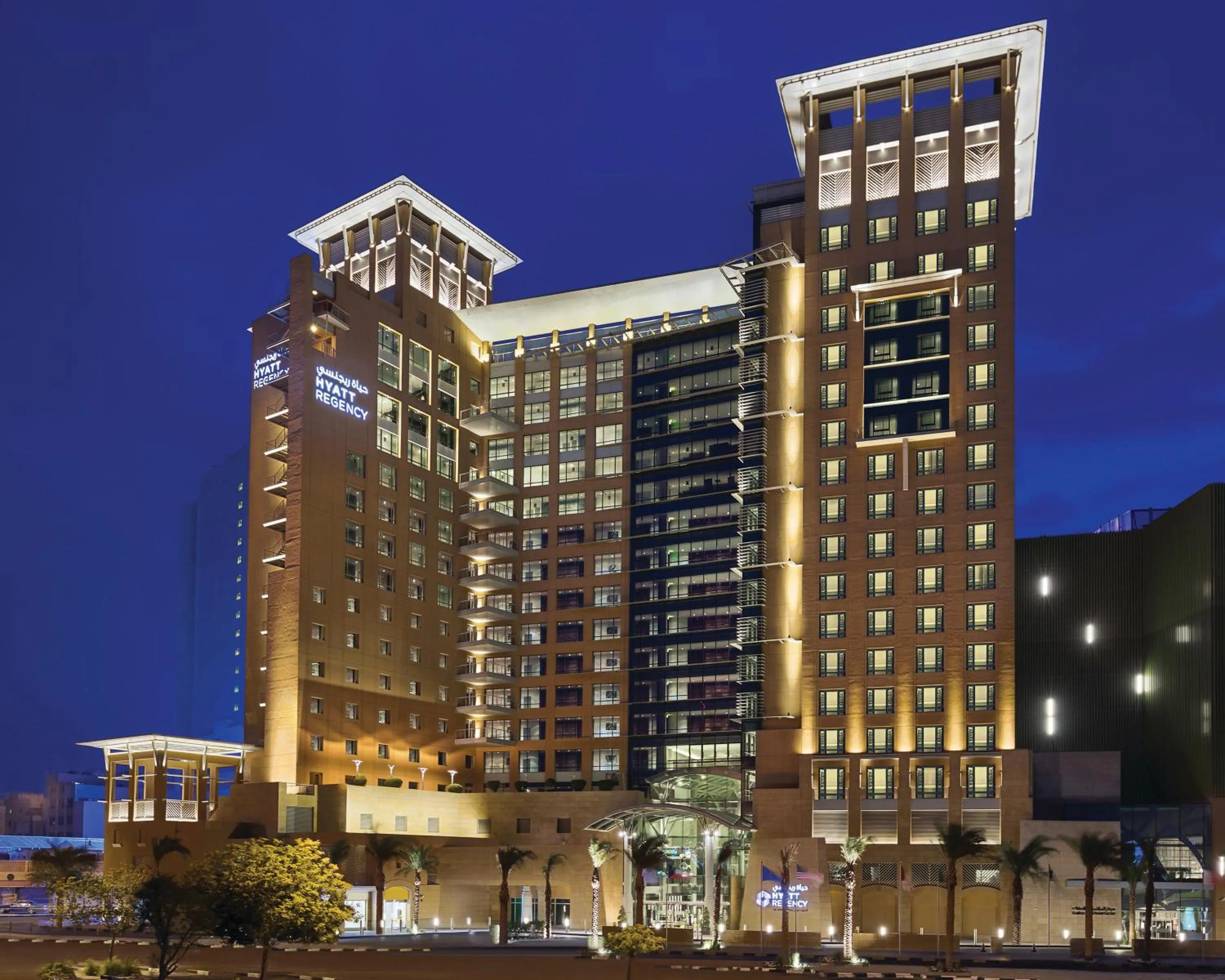 Property building in Hyatt Regency Al Kout Mall