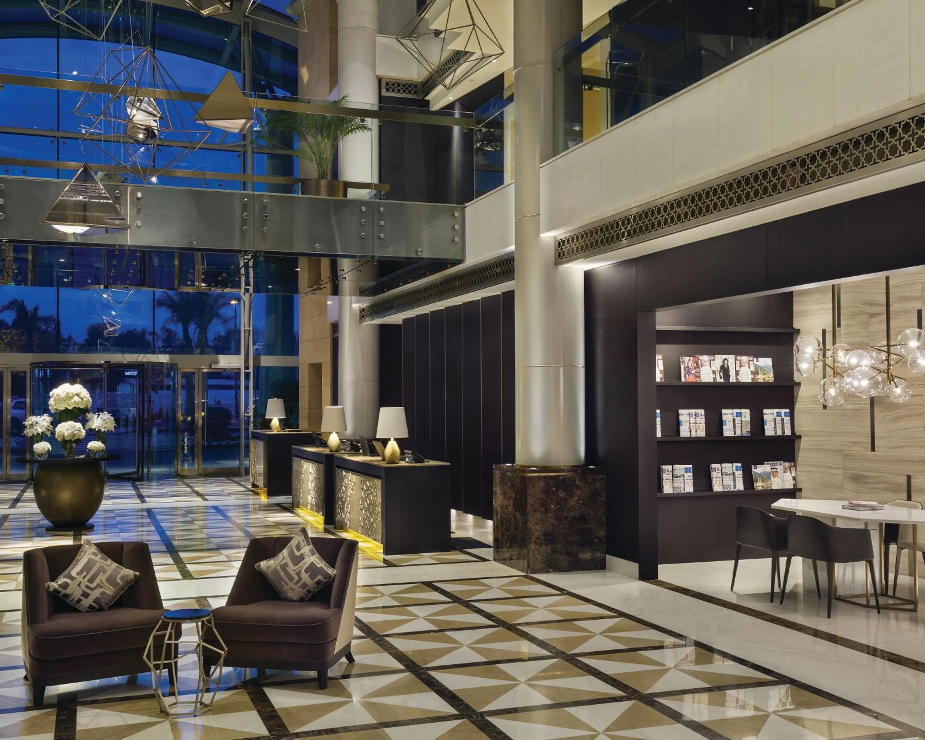 Lobby or reception in Hyatt Regency Al Kout Mall