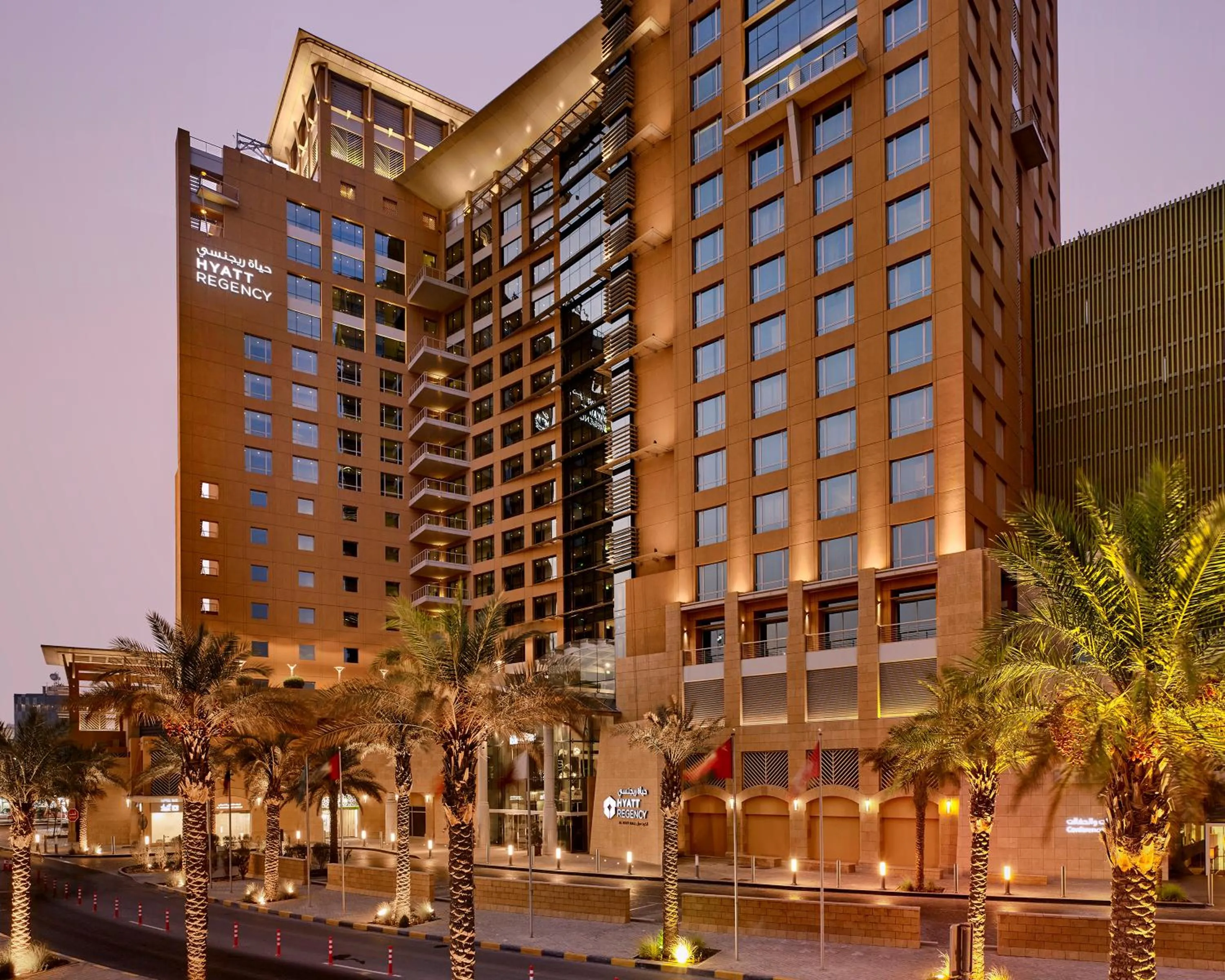 Property building in Hyatt Regency Al Kout Mall