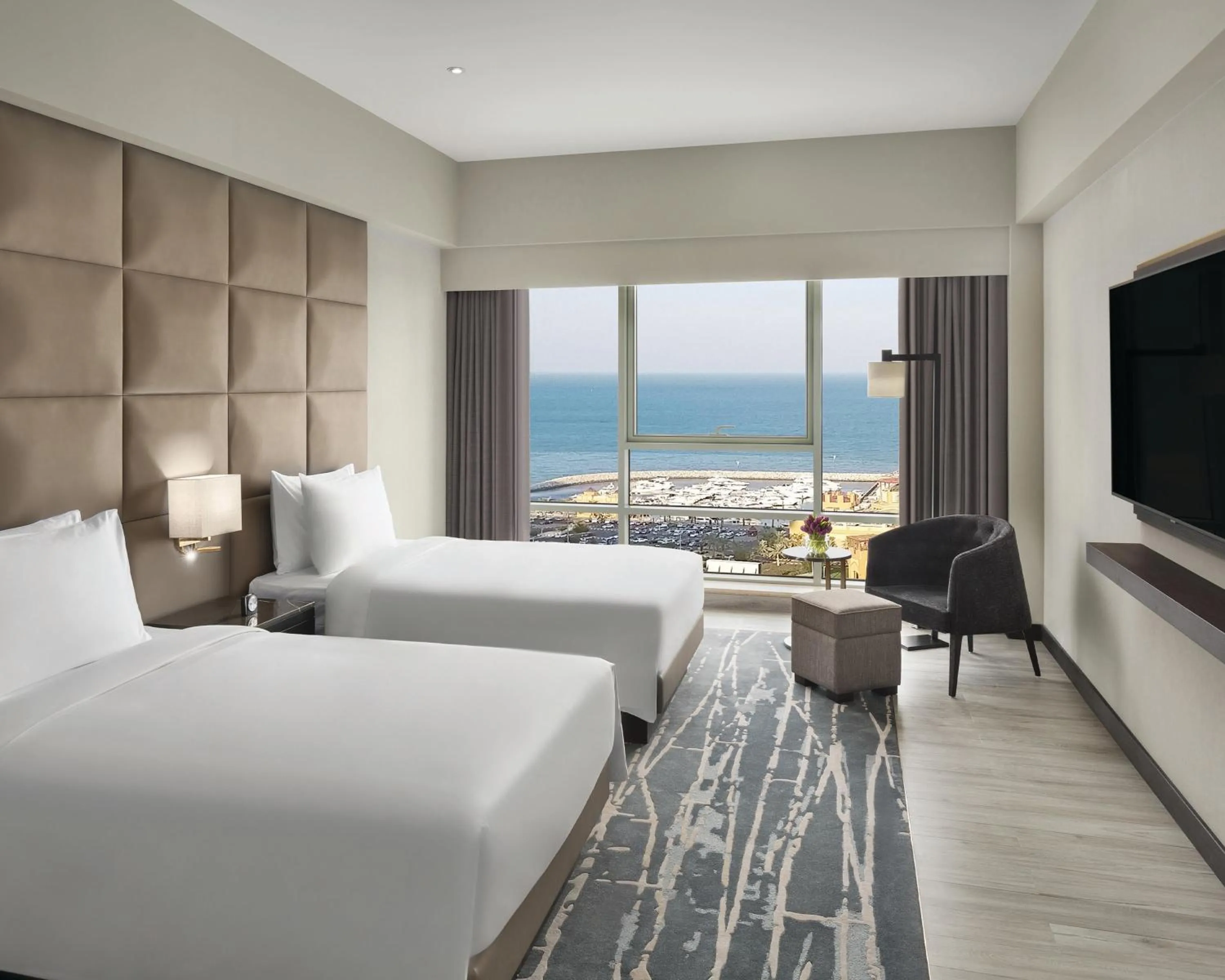 Bed in Hyatt Regency Al Kout Mall