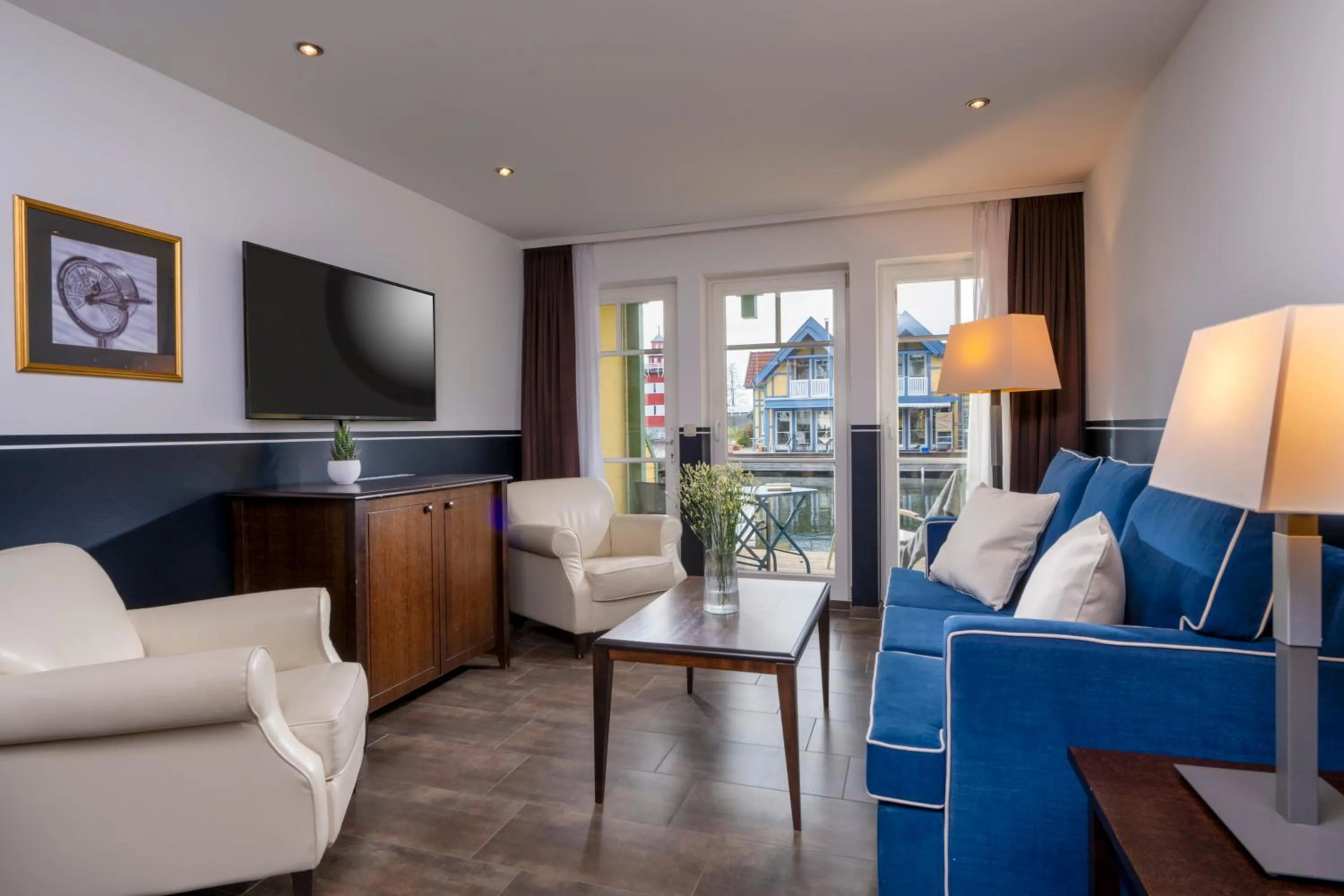 Living room in Precise Resort Hafendorf Rheinsberg