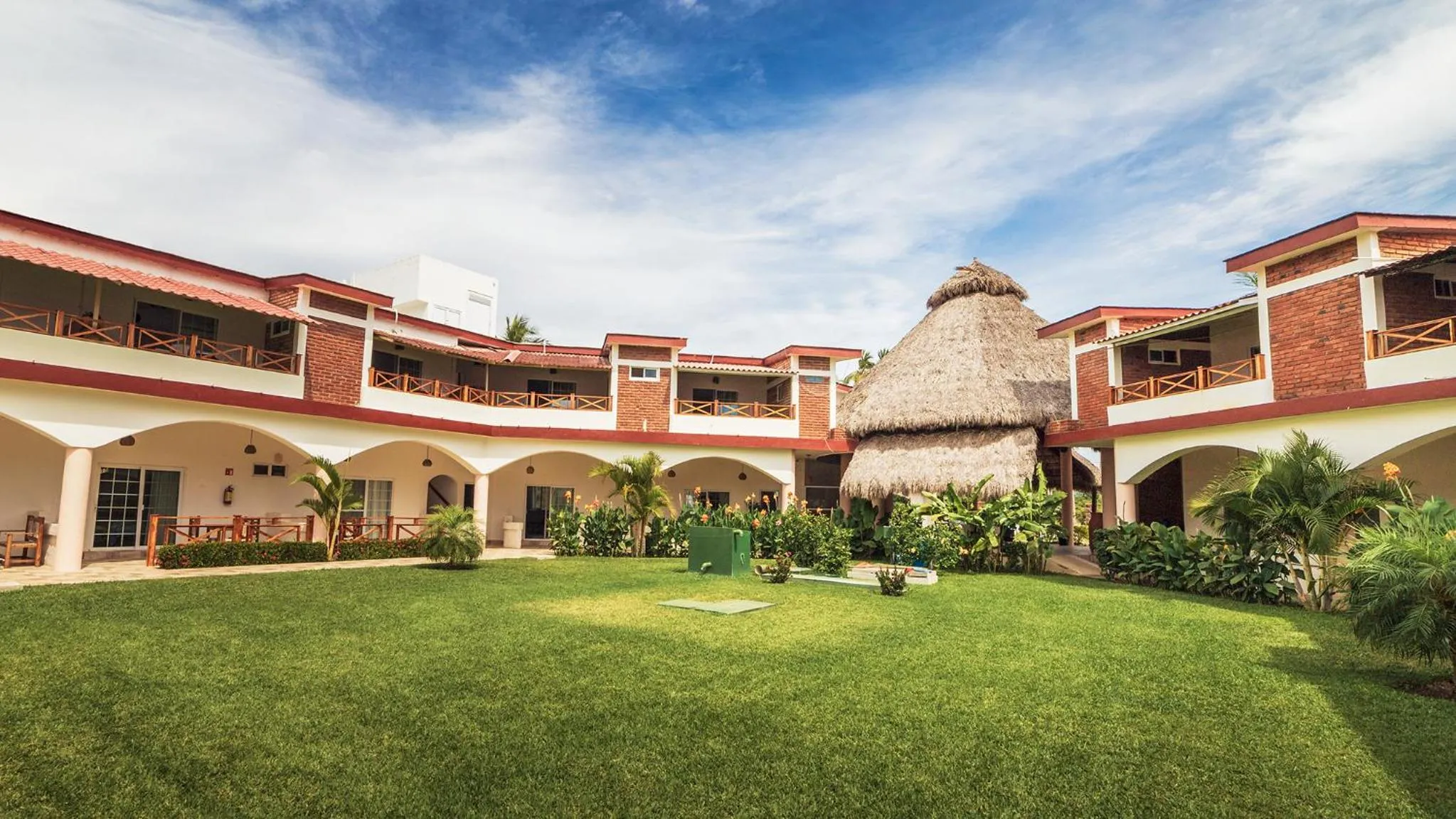Garden in Hotel Bahía Paraíso