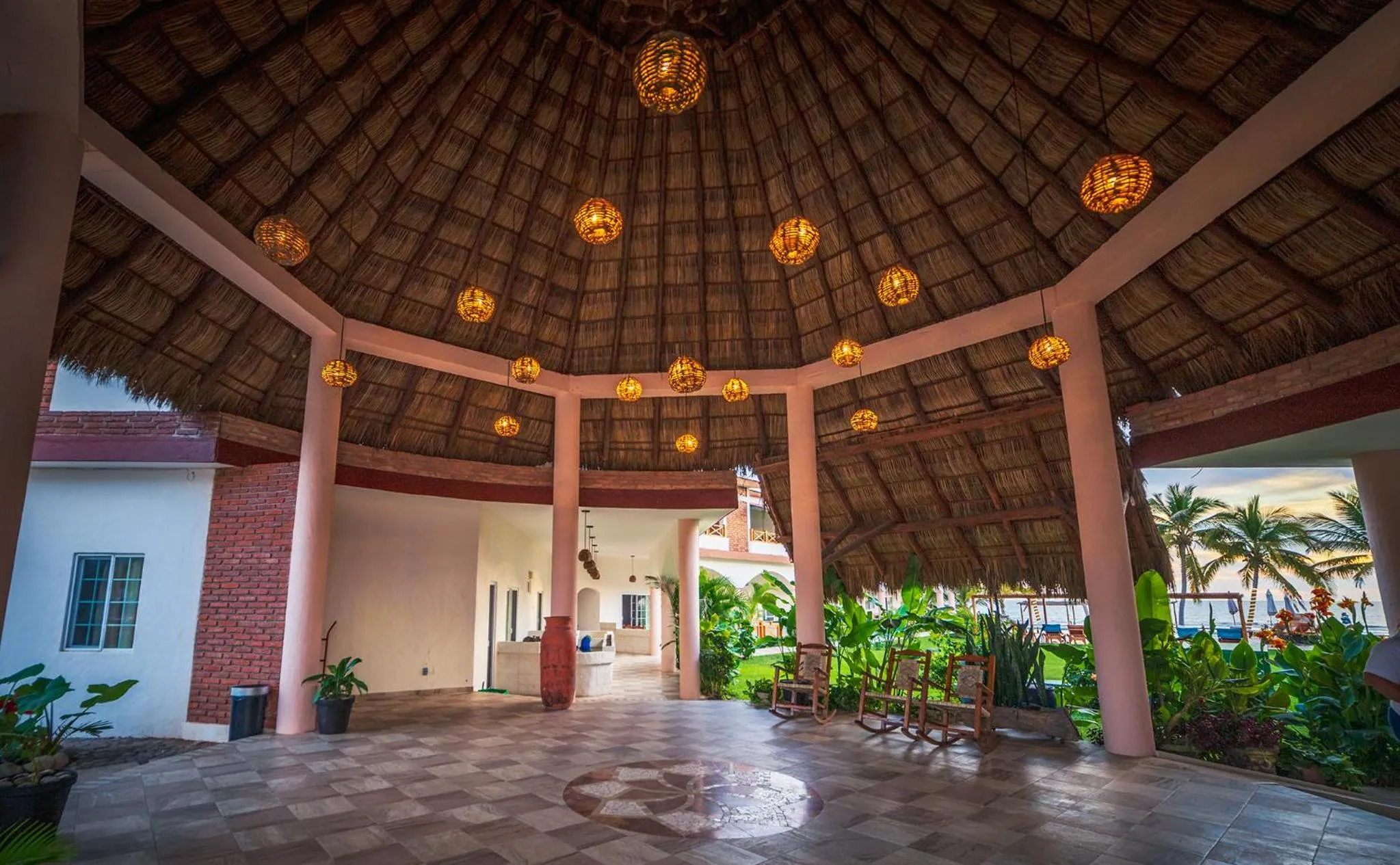 Lobby or reception in Hotel Bahía Paraíso