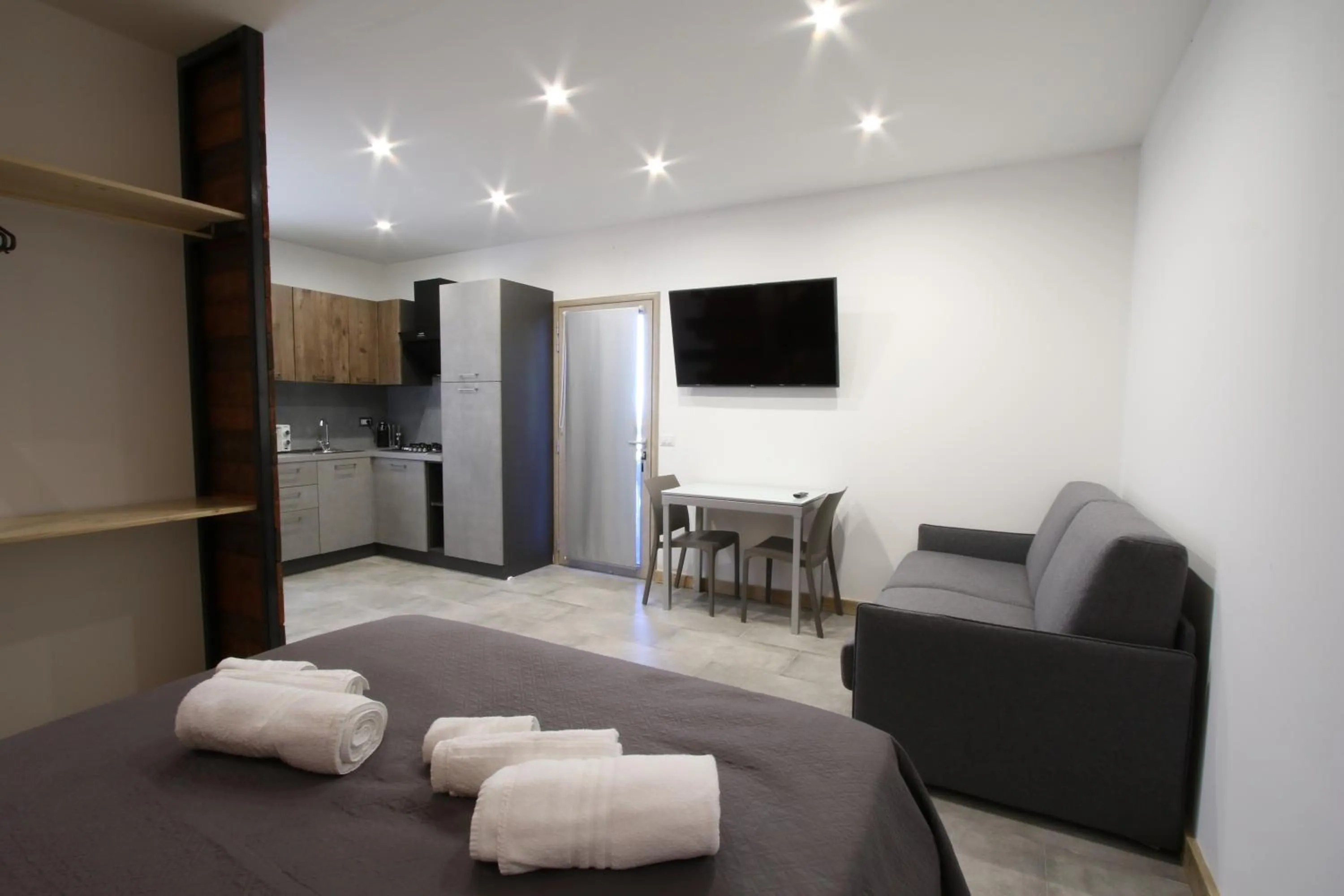 Bed in Monolocale belvedere