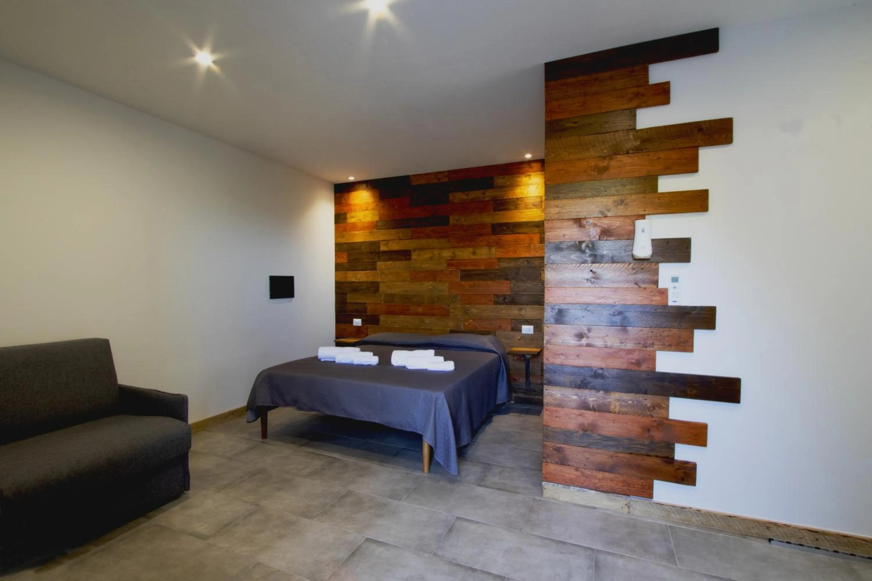 Bed in Monolocale belvedere