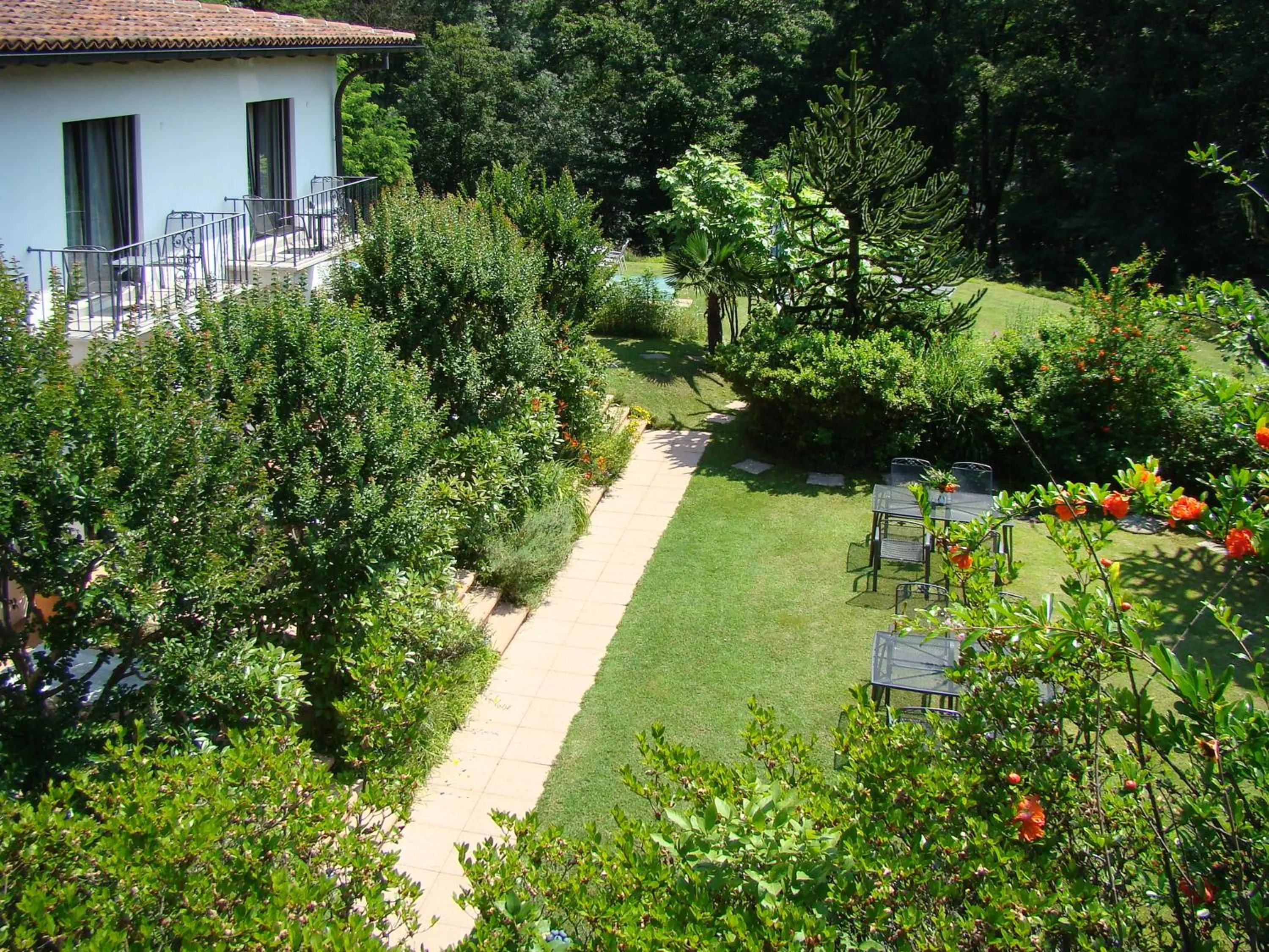 Garden in Hotel Al Fiume
