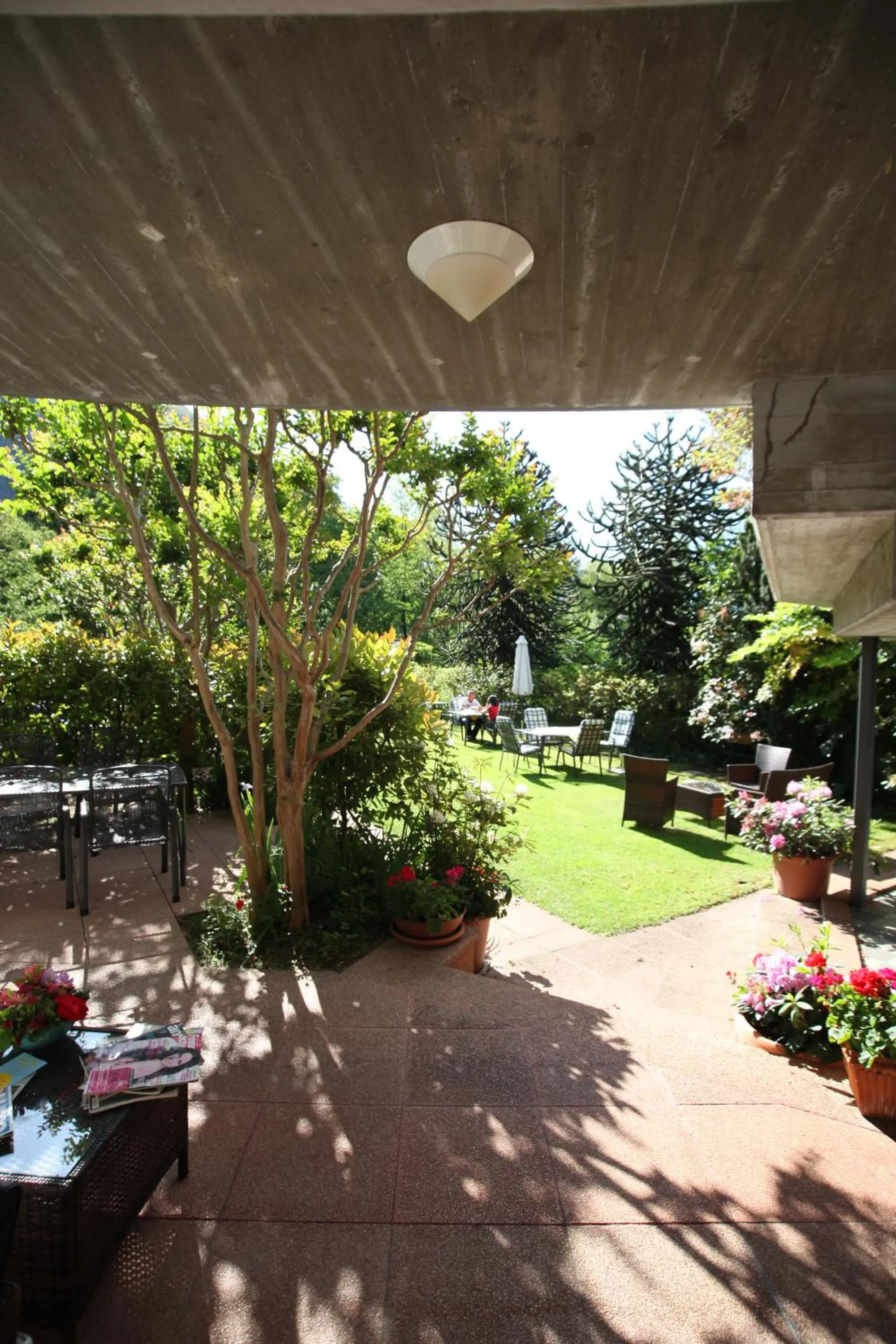 Garden in Hotel Al Fiume