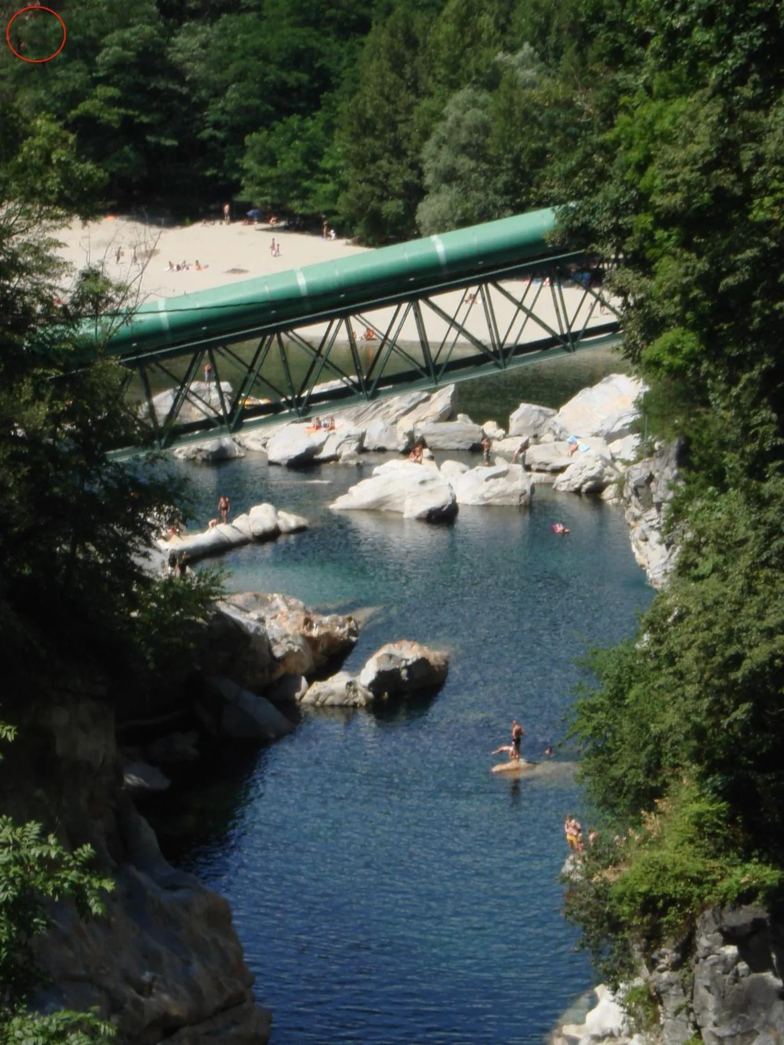 Lake view in Hotel Al Fiume