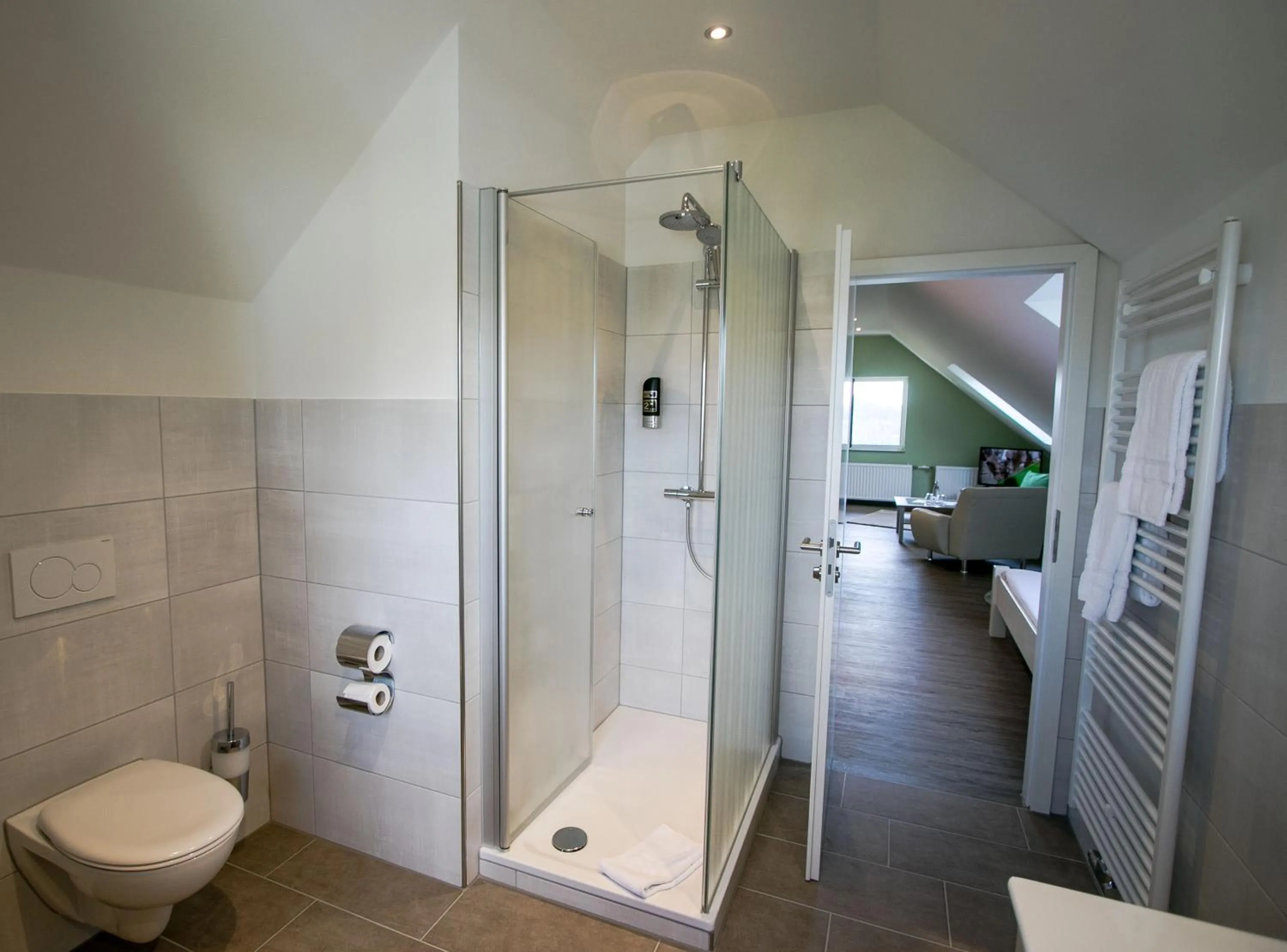 Bathroom in Hotel Schneider