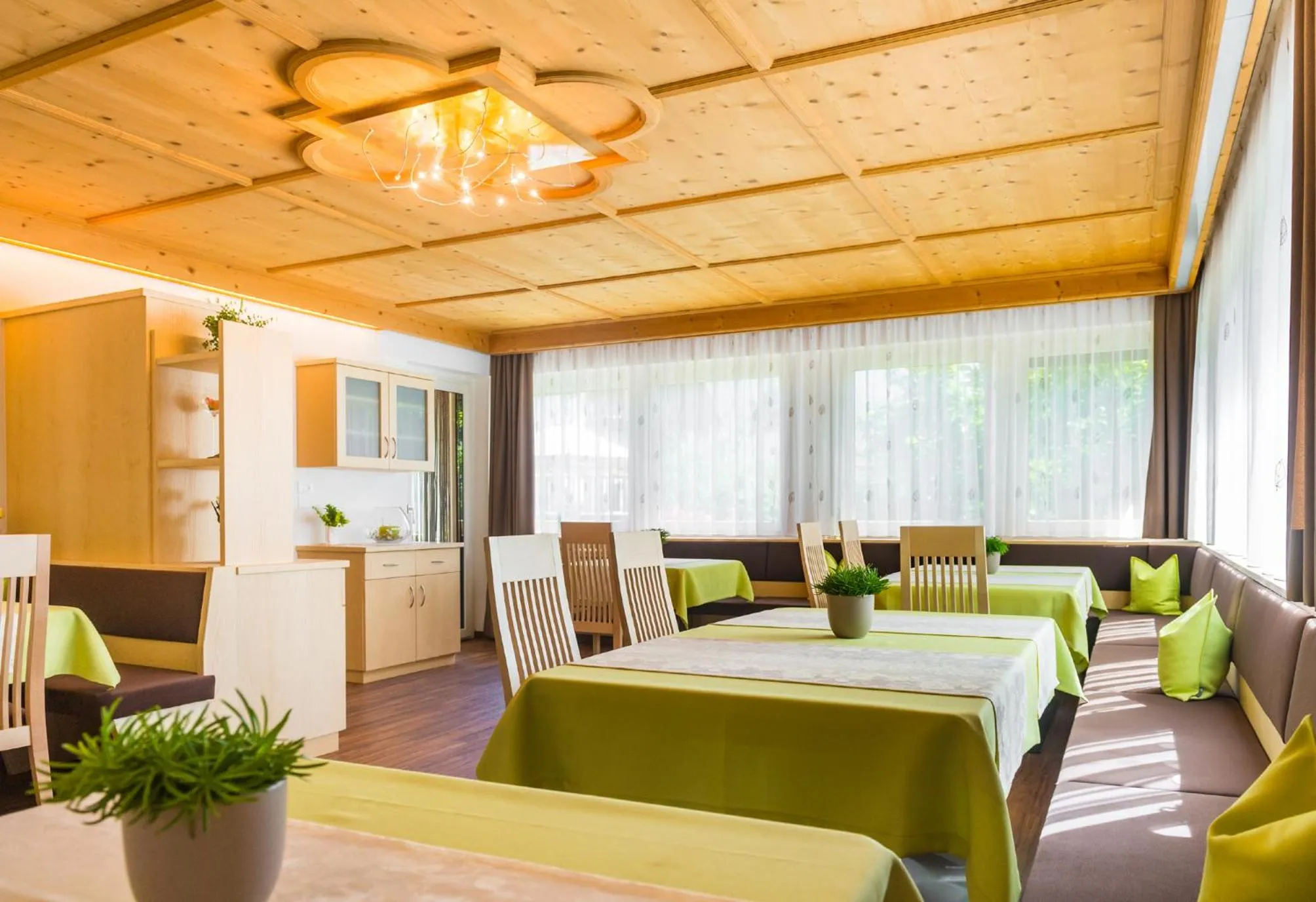 Seating area in Appartements Lenzenhof