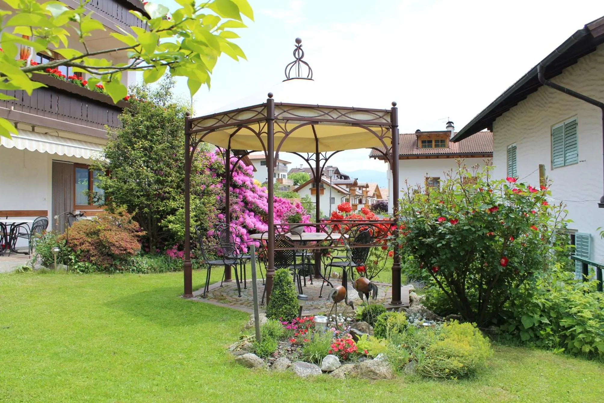 Garden in Appartements Lenzenhof