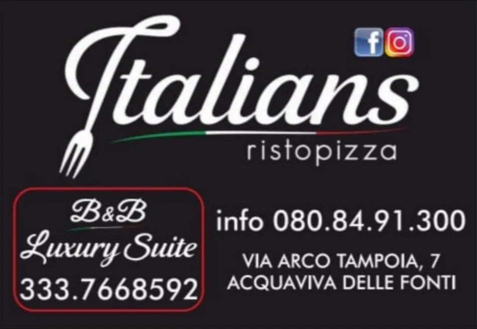 Italians b&b luxury suite