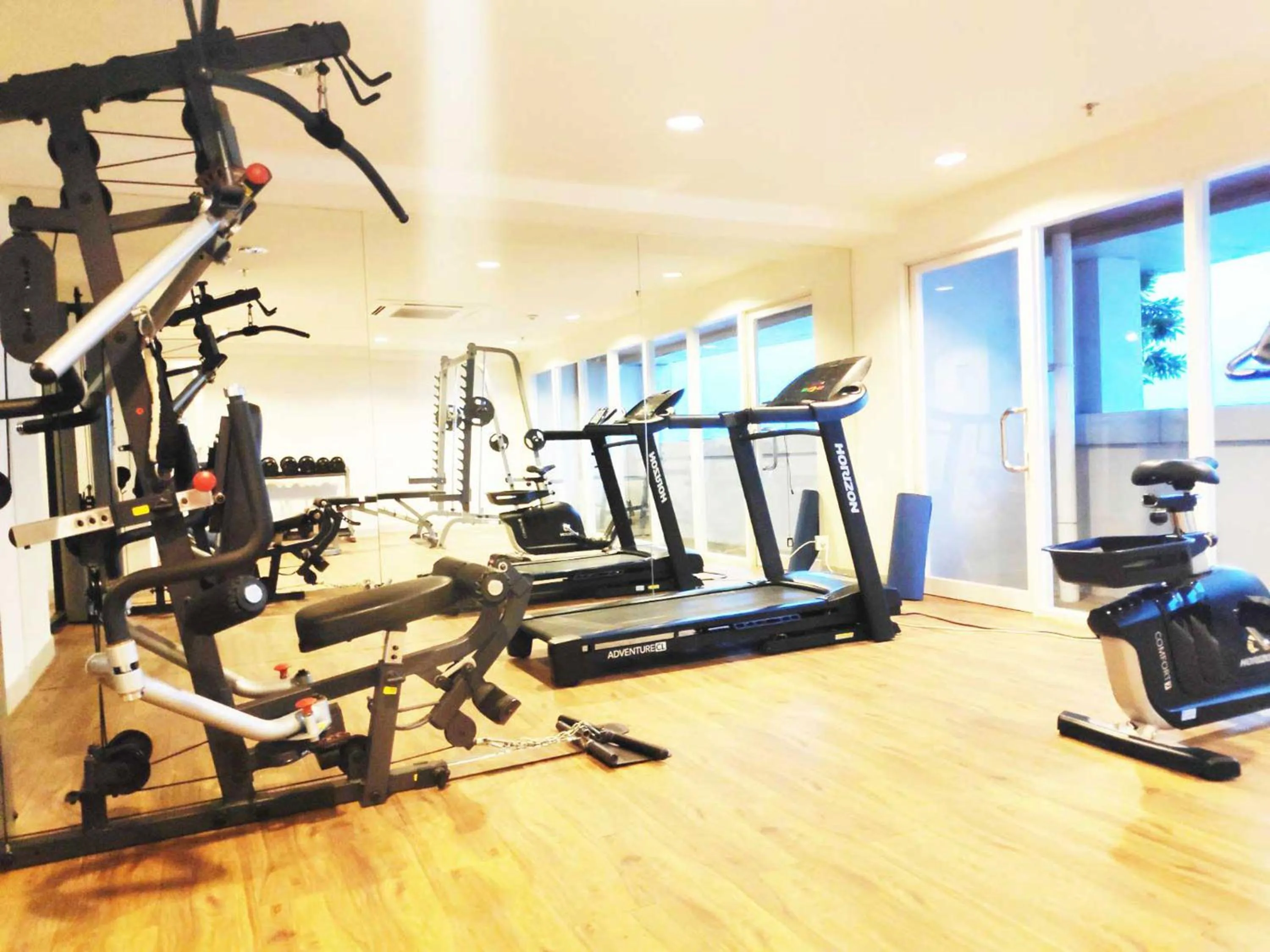 Fitness centre/facilities in Apartemen Grand Kamala Lagoon by 21 Room