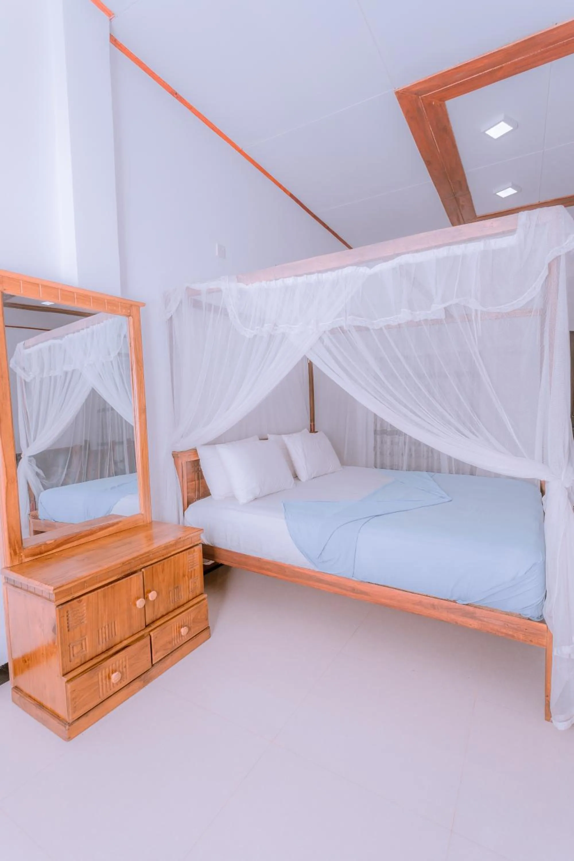 Bedroom, Bed in Paradise Bungalow