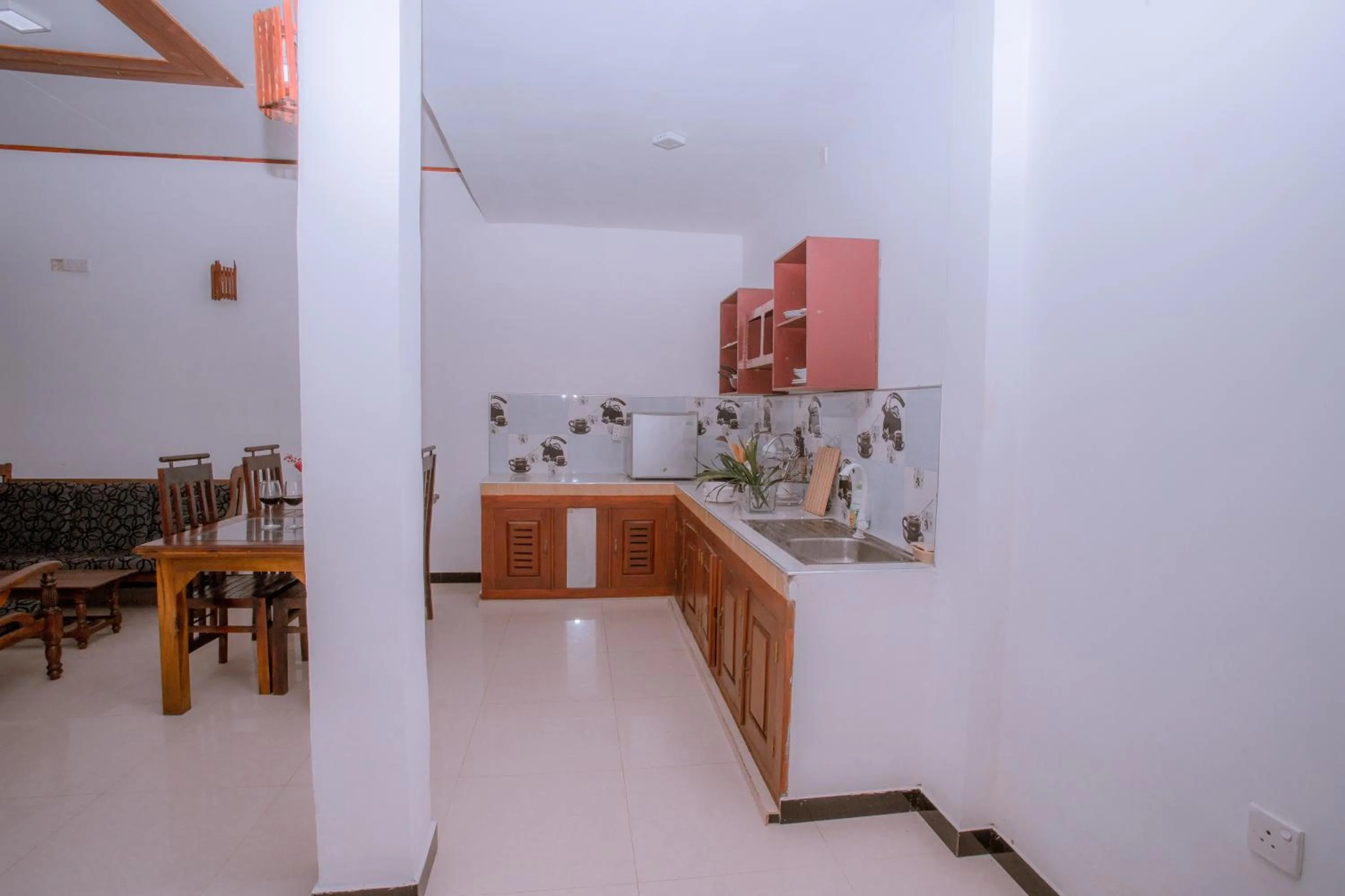 Kitchen or kitchenette in Paradise Bungalow