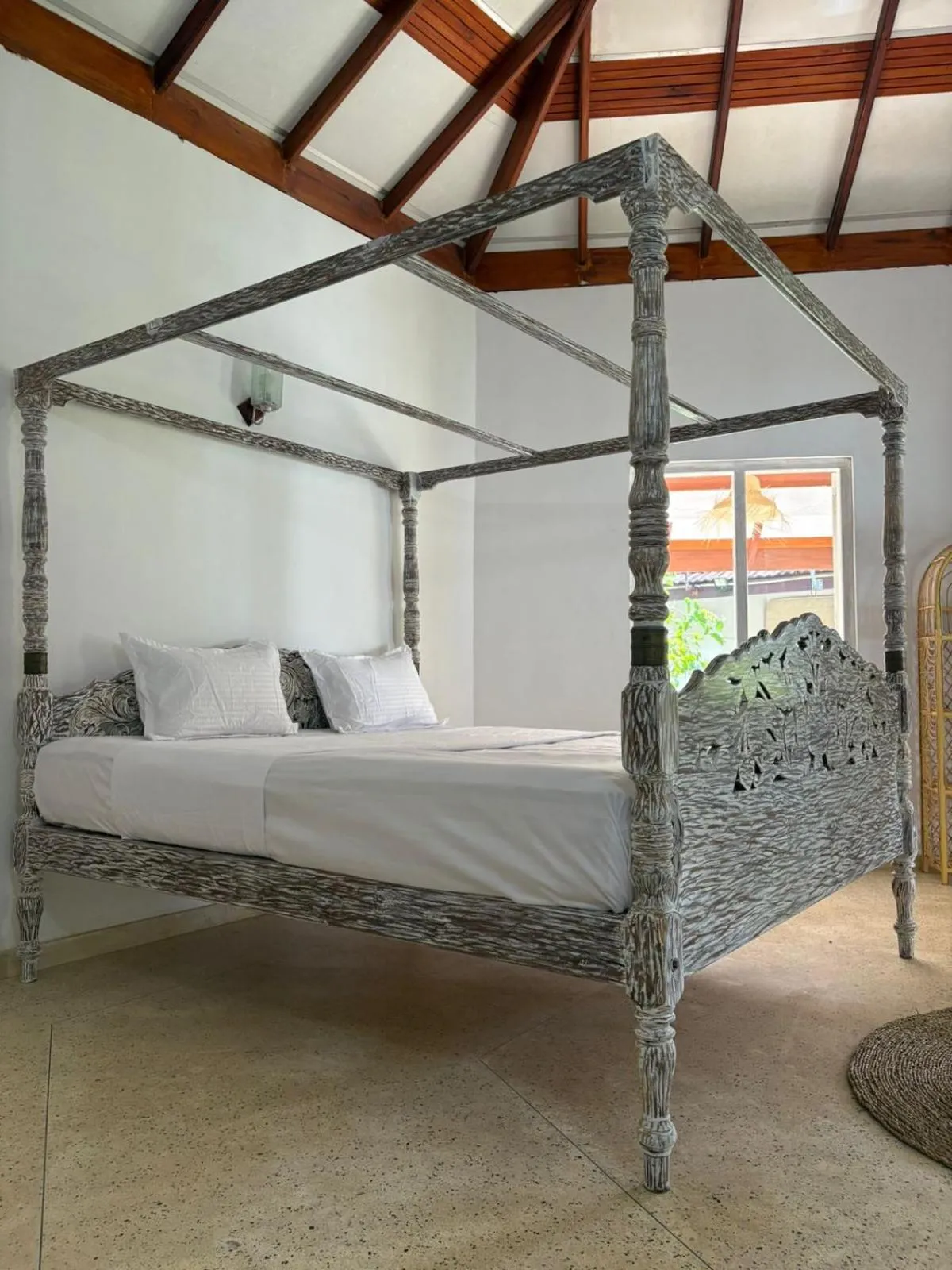Bed in Paradise Bungalow