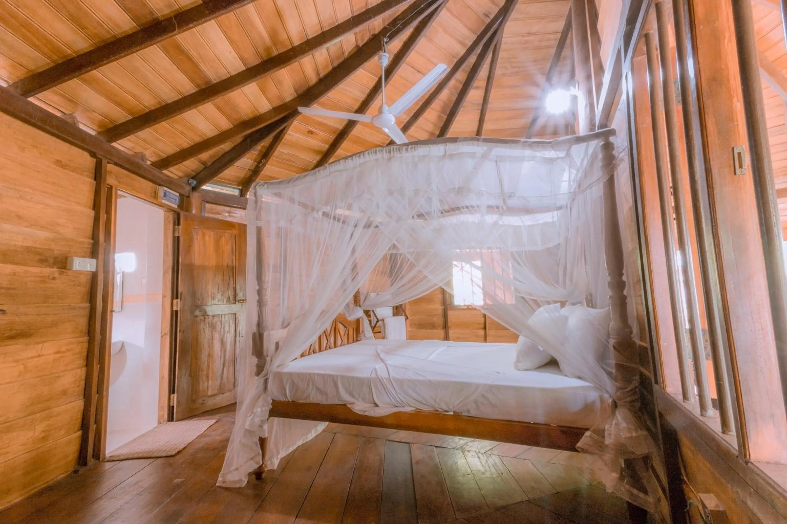 Bed in Paradise Bungalow