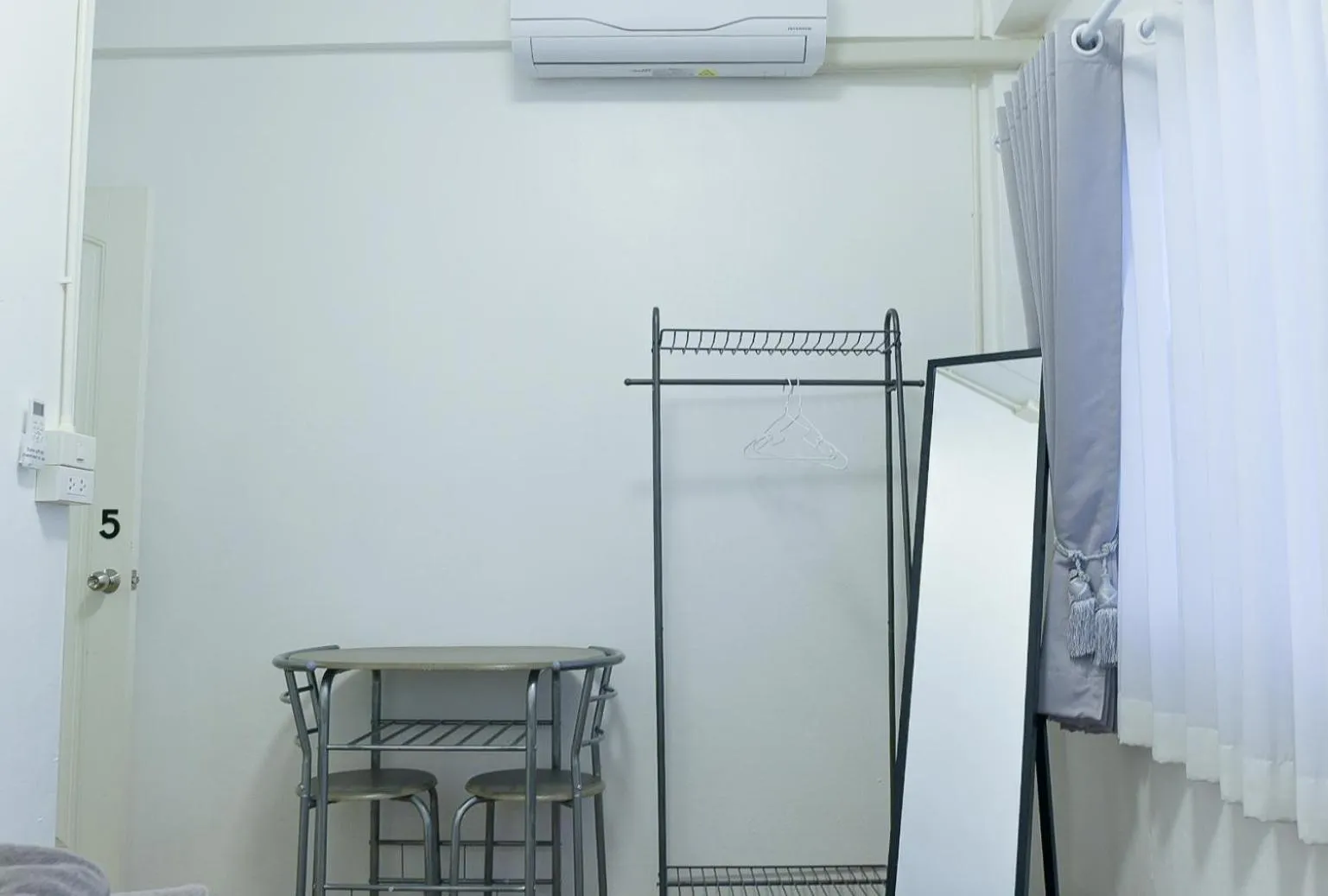 Seating area in 24 Poshtel Chiangmai