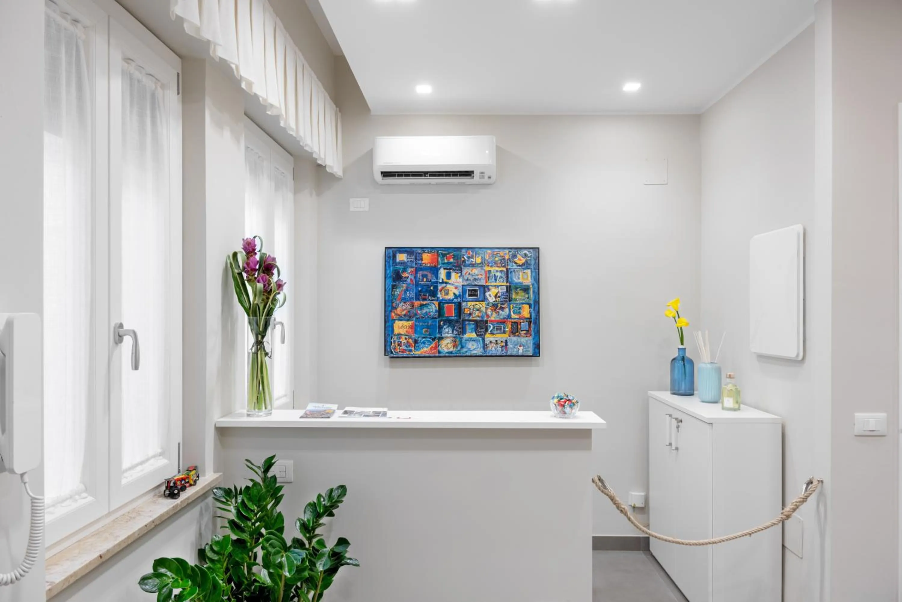 Lobby or reception in B&Blue