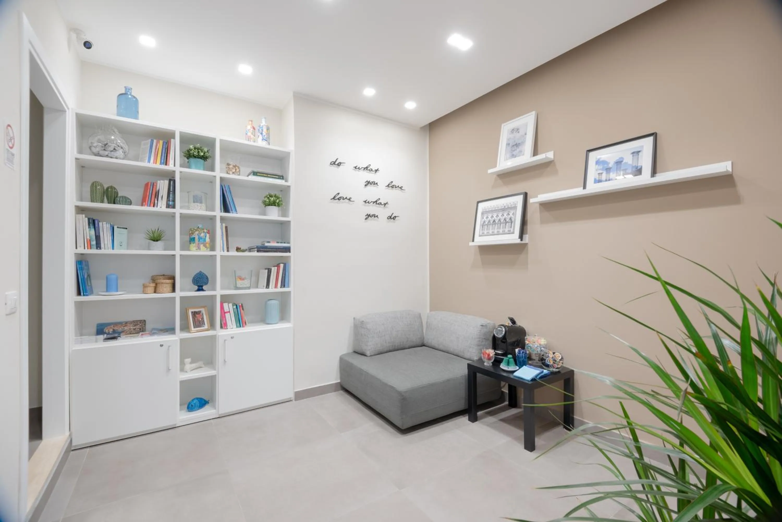 Living room in B&Blue