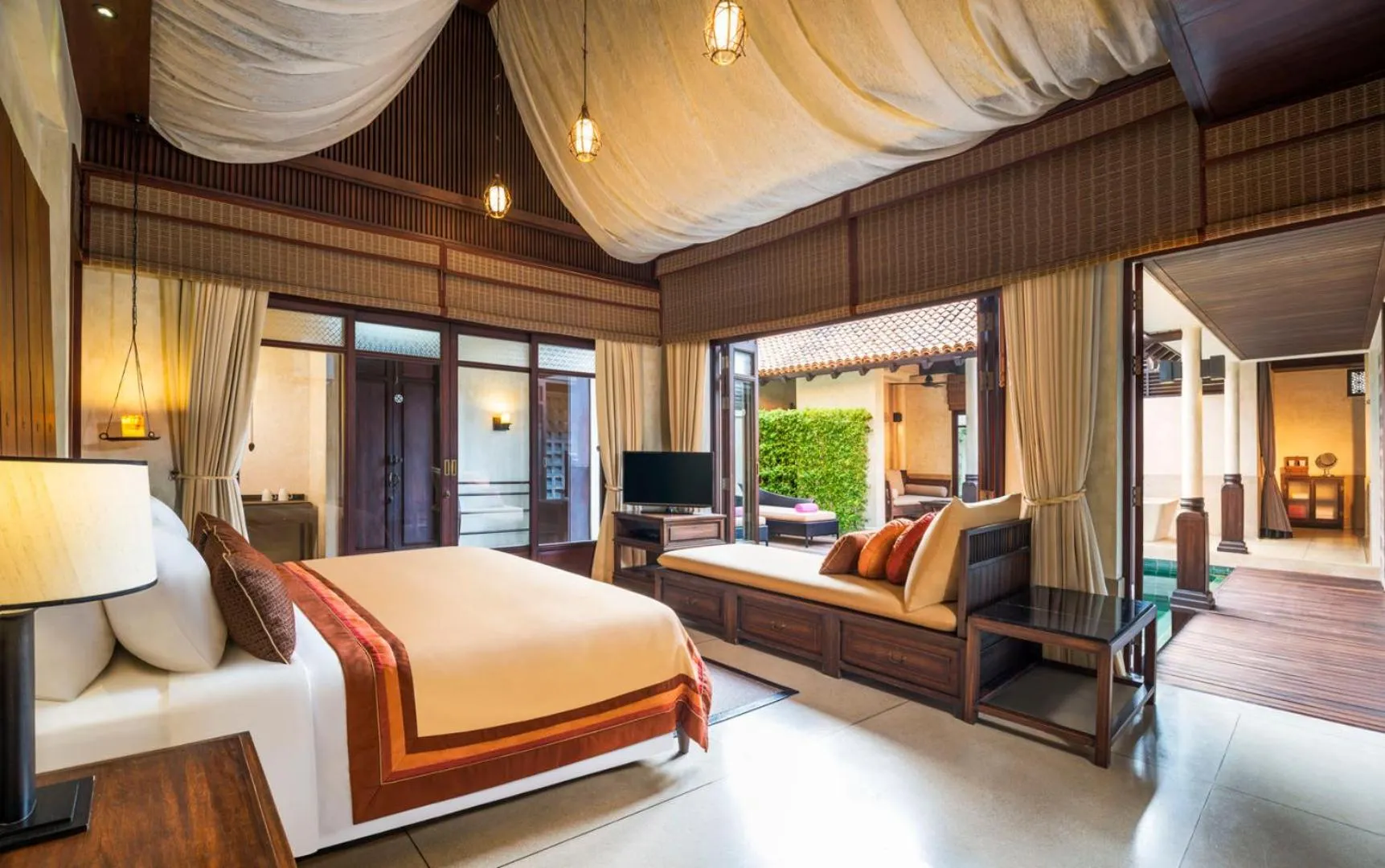 Bedroom, Bed in The Lamai Samui