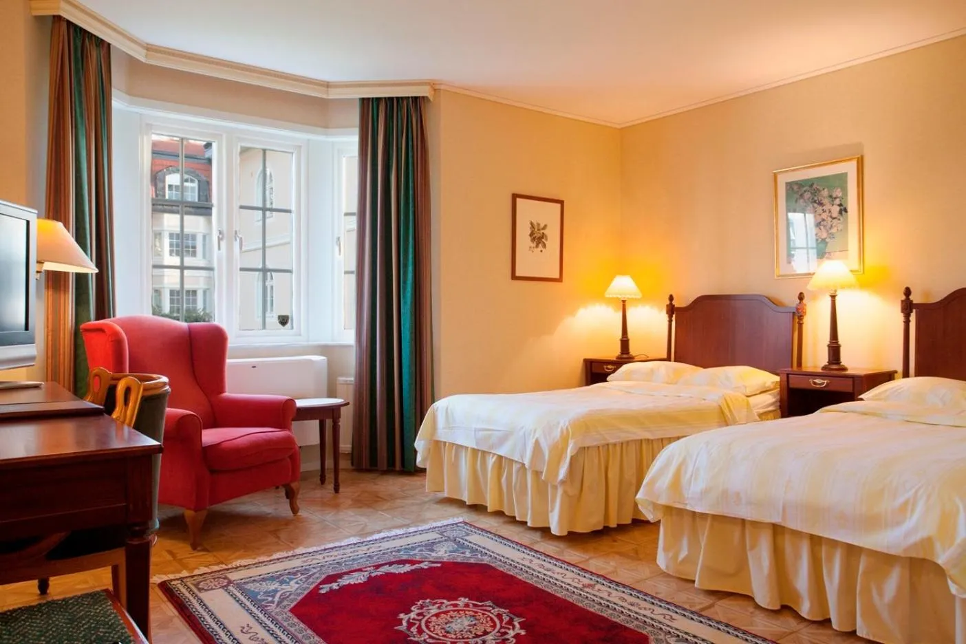 Property building, Bed in Johannesbergs Slott